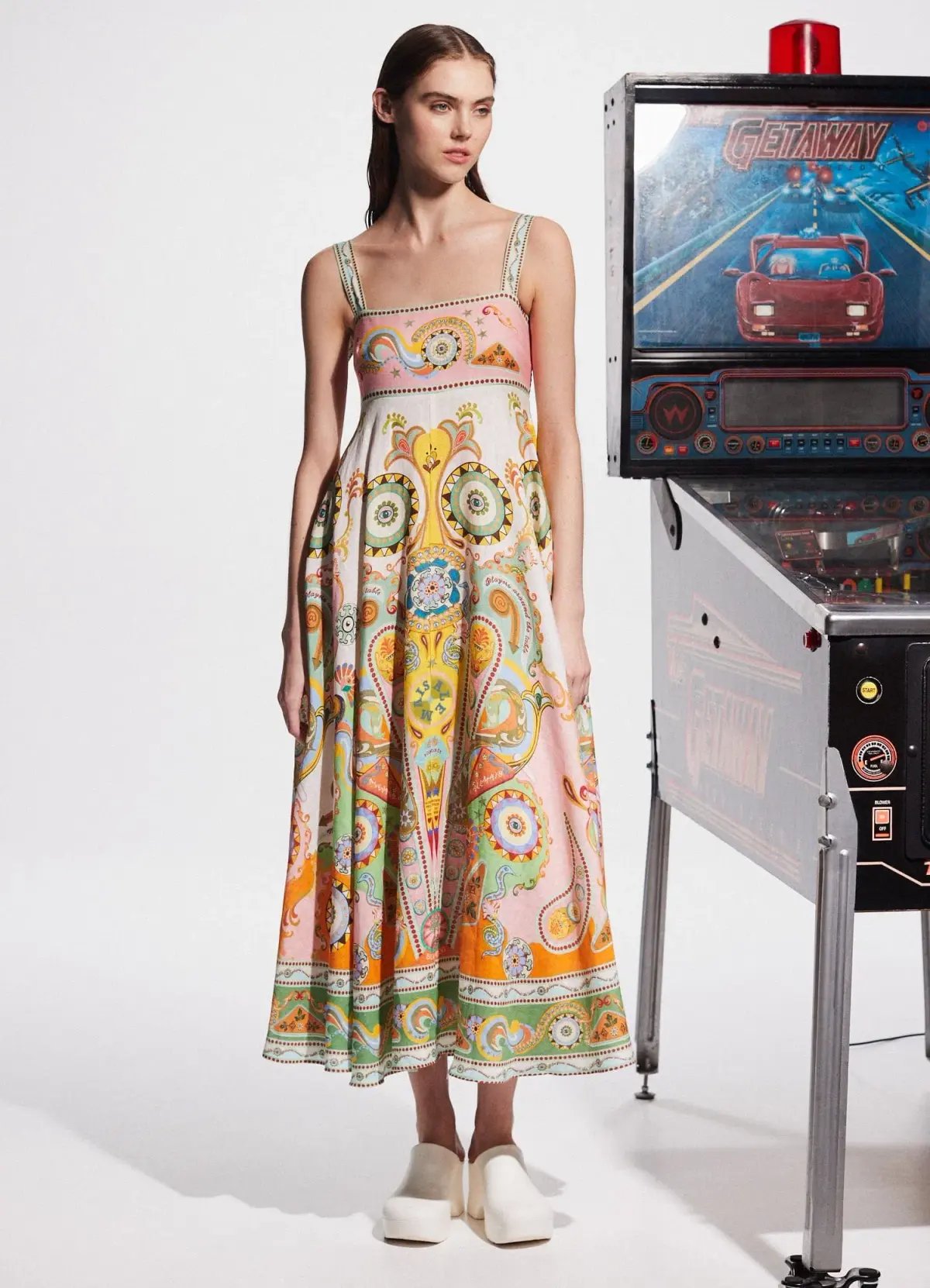 Alemais Pinball Sundress Multi Size 6 photo 2