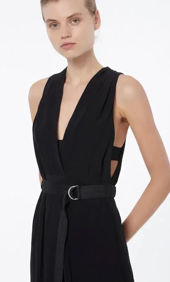 Manning Cartell New Order Midi Dress in Black Size 8 / S photo 4