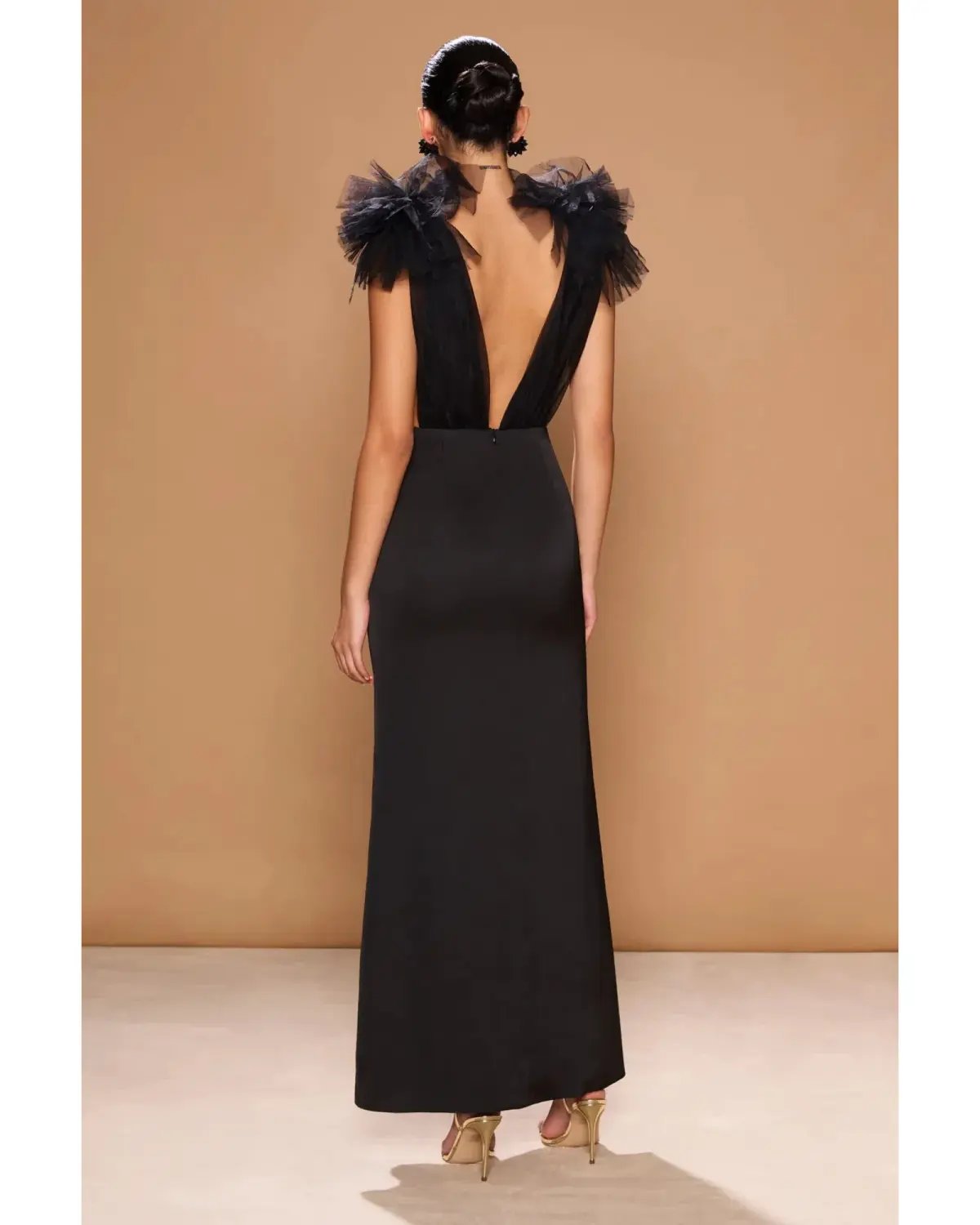 Sonya Moda Como Gown Noir Size AU 8 photo 3