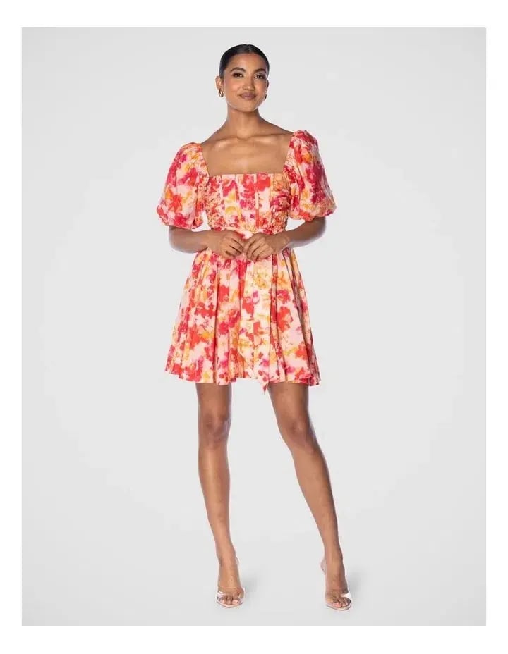 Pilgrim Janiya Mini Dress in Assorted Size 12 photo 6