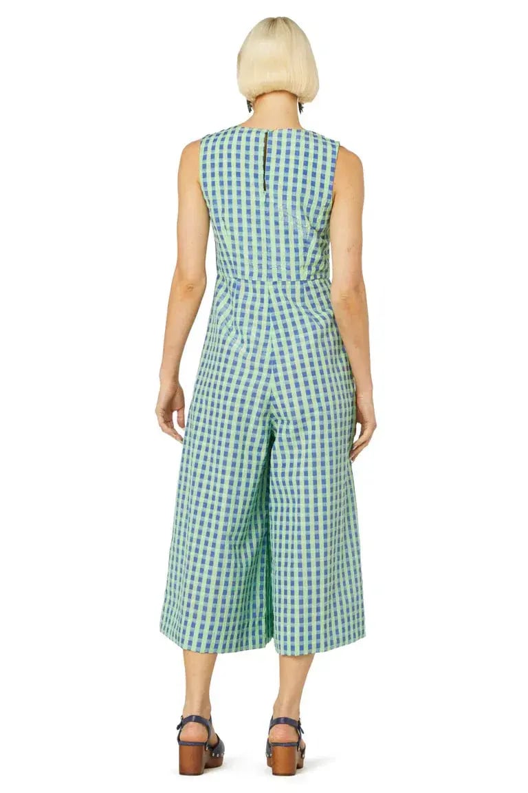 Gorman Stay In Check Pantsuit Green Size AU 16 photo 4
