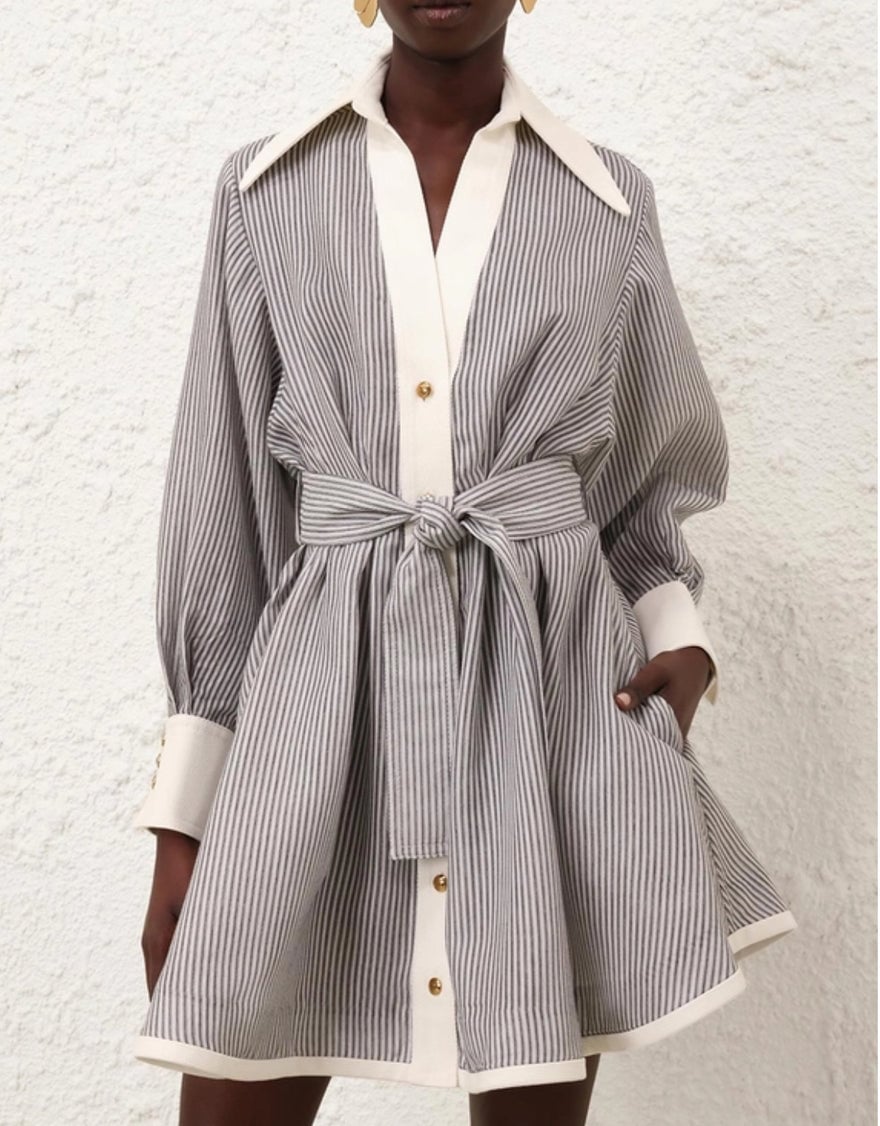 Zimmermann Hypnotic Tuck Mini Dress photo 2