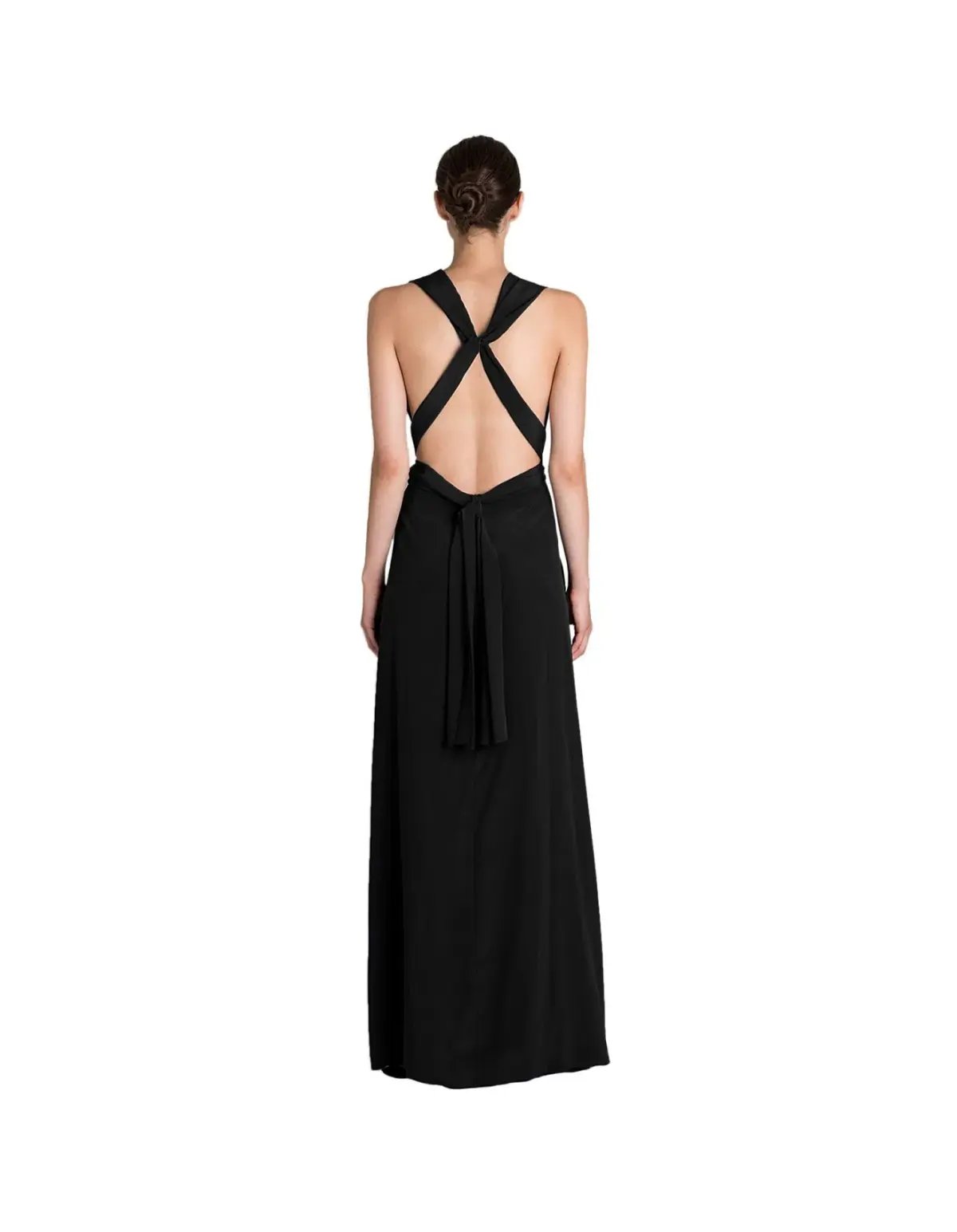 Bianca Spender Silk CDC Ascendent Gown Black Size  12 photo 7