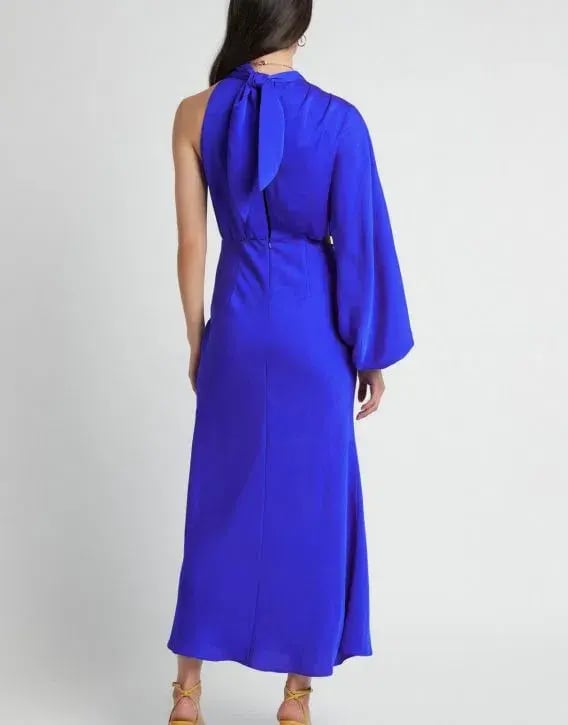 Sheike Olivia Maxi Dress Cobalt Blue Size 6 photo 2