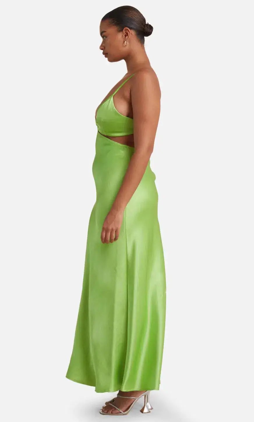 Bec & Bridge Veronique Maxi Dress Lime Size 12 photo 2