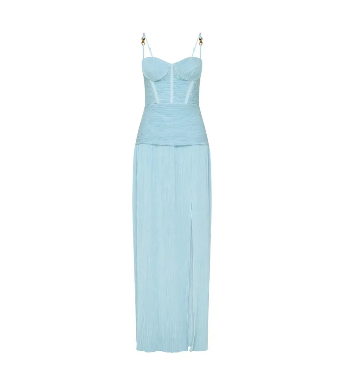 Manning Cartell Double Time Pleat Maxi Dress Acqua Spritz Size XS / AU 6 photo 4