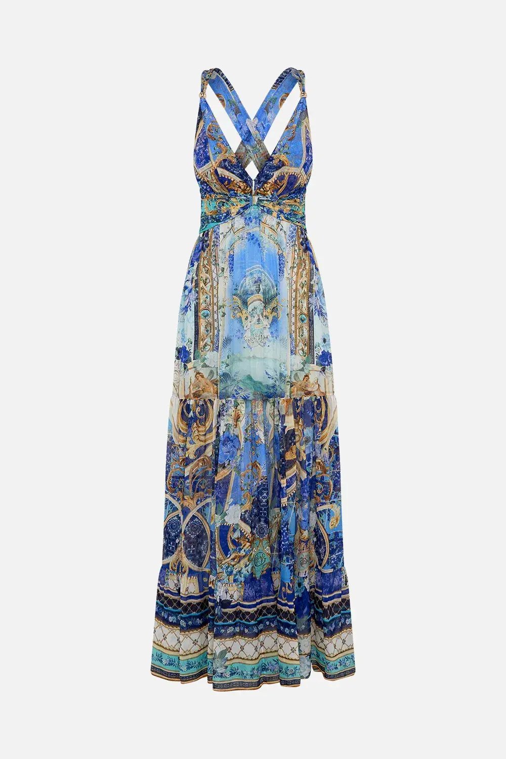 Camilla Views of Vesuvius T Back Gathered Panel Dress Size M / AU 12 photo 6