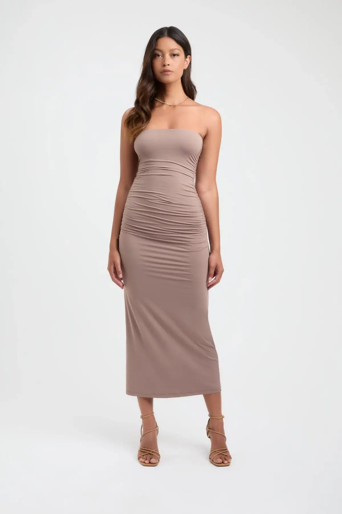 Natalie Rolt Anastasia Mini Dress in Espresso Size 1 / AU 8 photo 24