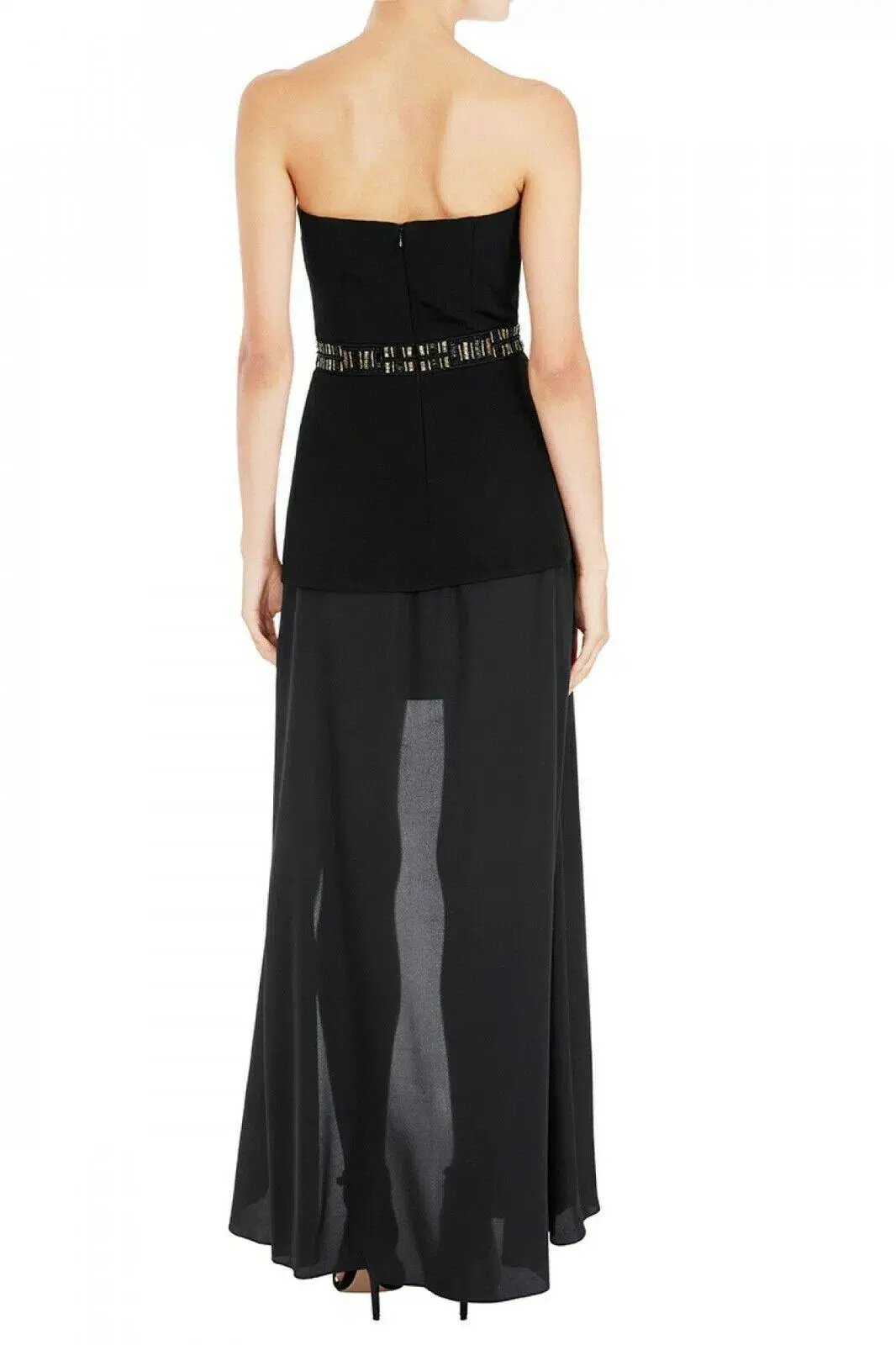 Sass & Bide See Then Saw Dress Black Size 12 photo 3