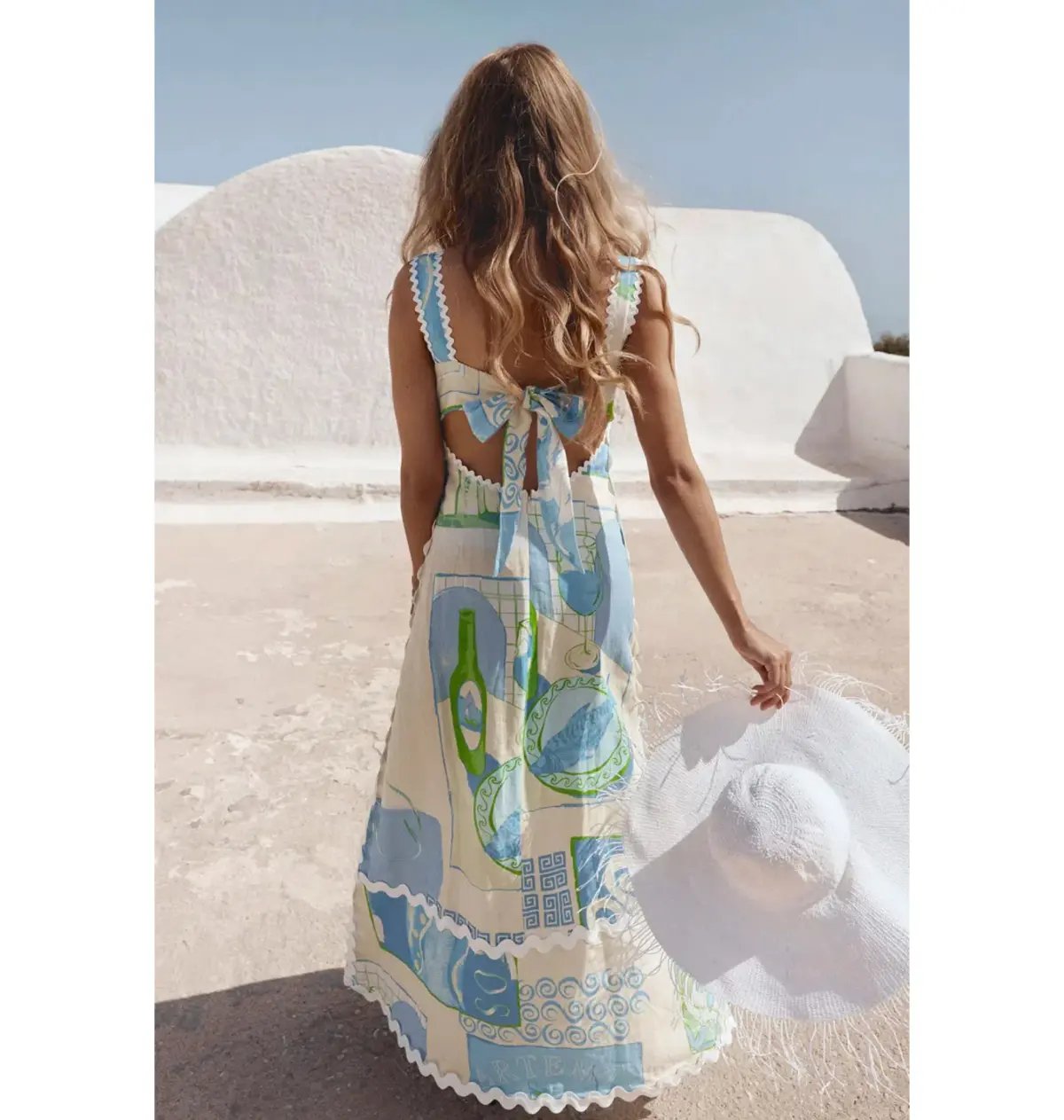 Zaco Deluca Dress in Theotokos Ocean Size AU 10 photo 4