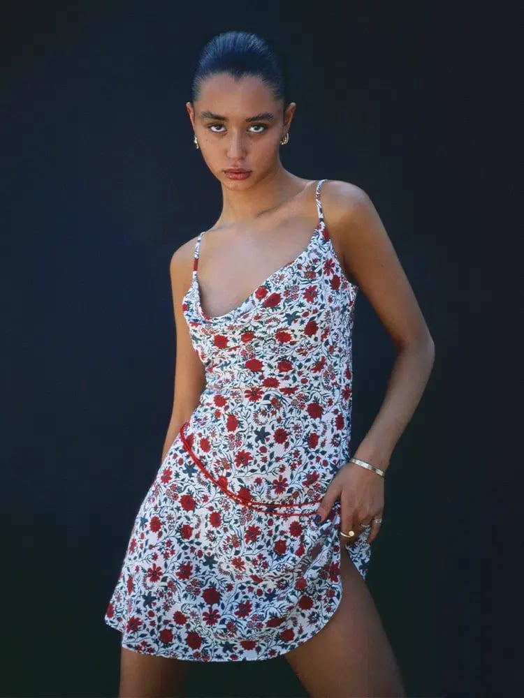 Realisation Par The Montague White Batik Floral Size XS photo 2