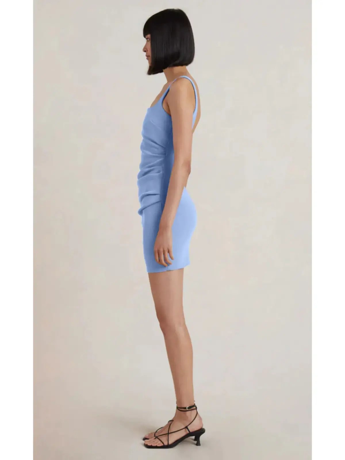 Bec & Bridge Karina Mini Dress Cornflower Blue Size AU 6 photo 2