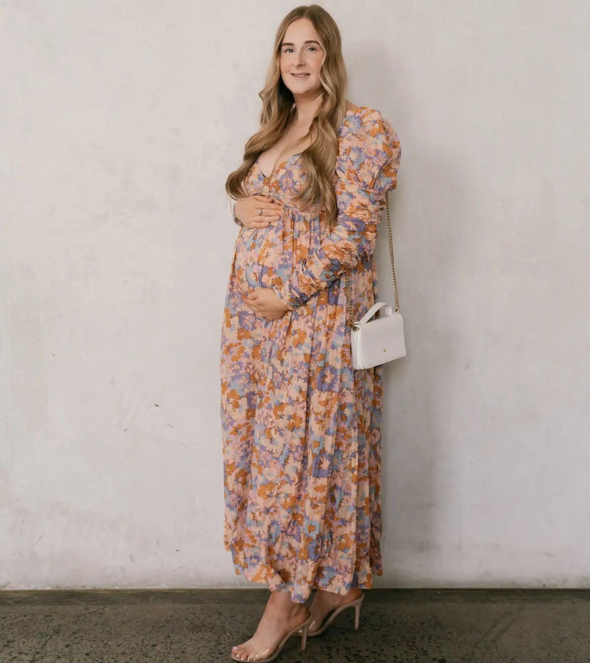 Zimmermann Violet Twist Front Midi Dress Multi Floral Size 2 / AU 8-10 photo 6