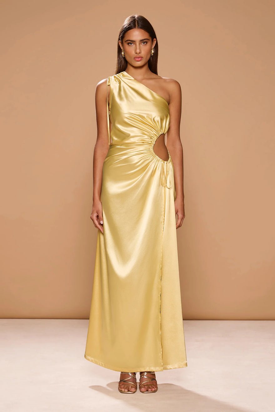 Sonya Nour Dress - Gold photo 2