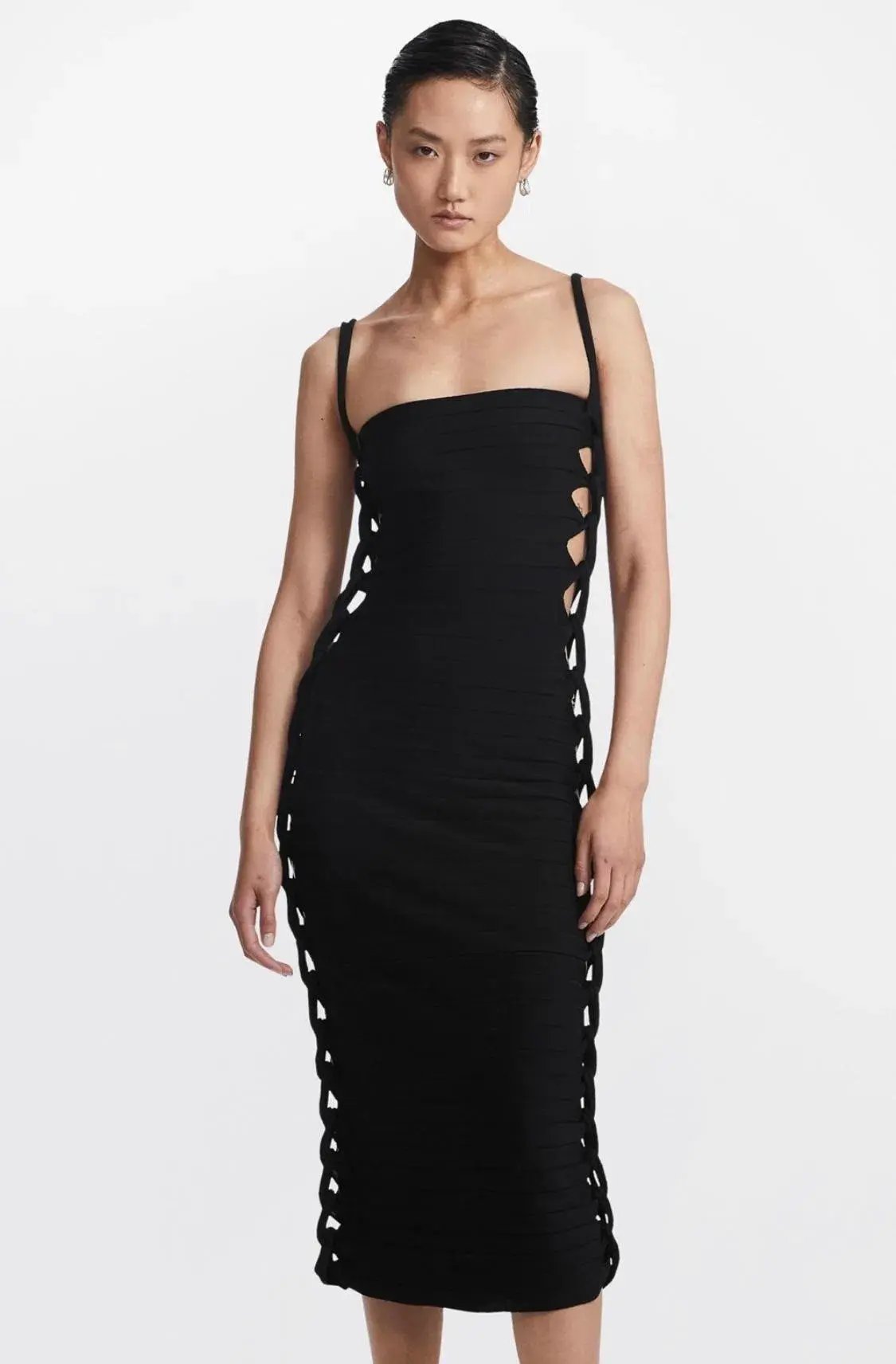 Dion Lee MIRROR BRAID STRAP DRESS photo 4