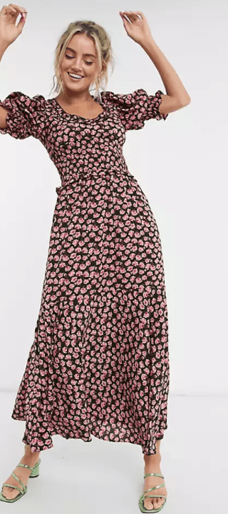 Sister Jane Maxi Floral Dress Print Size 10 photo 2