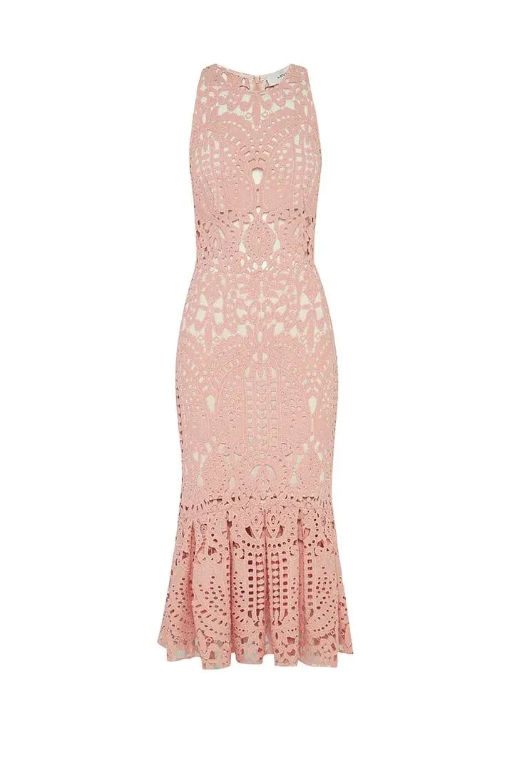 Lover Harmony Cut Out Dress Pink Size 10 photo 5