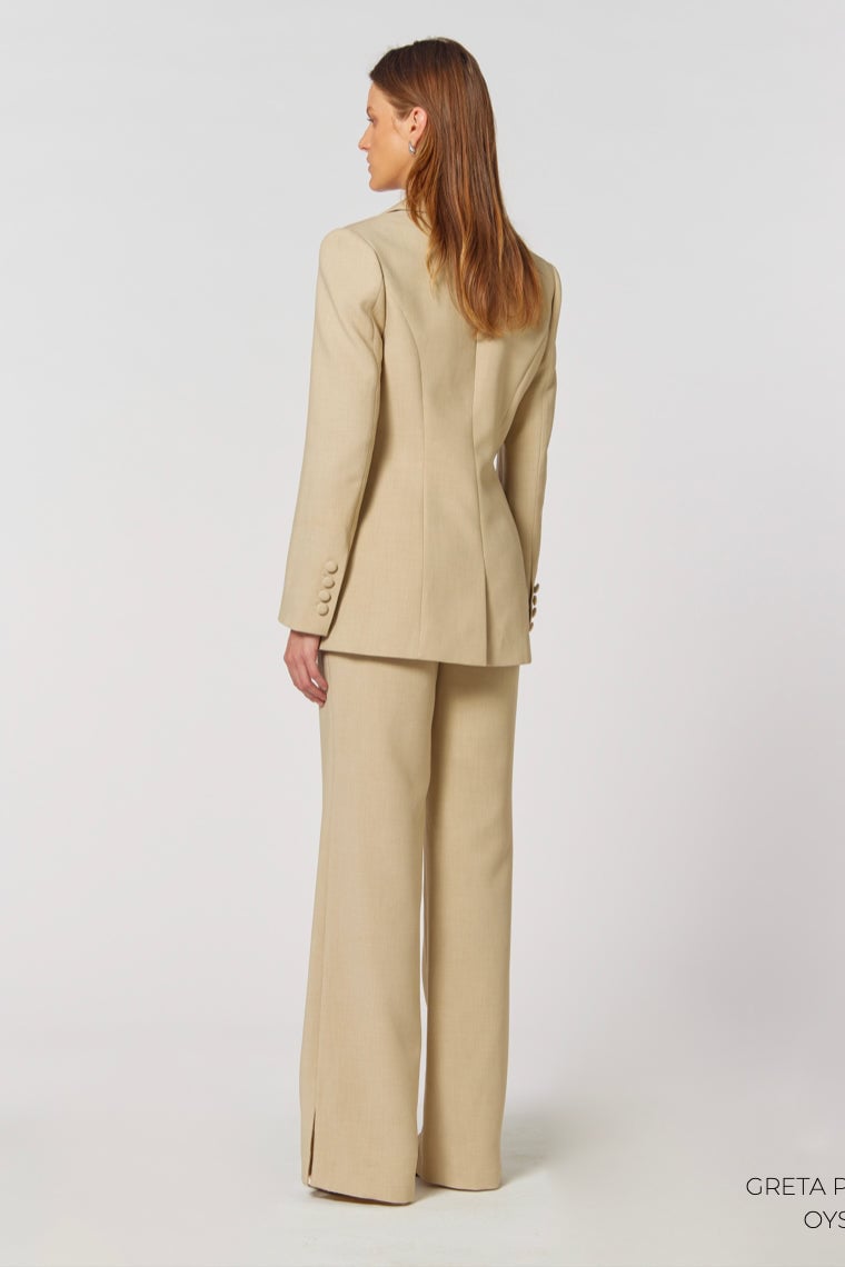 Kianna Greta Pant - Oyster photo 2