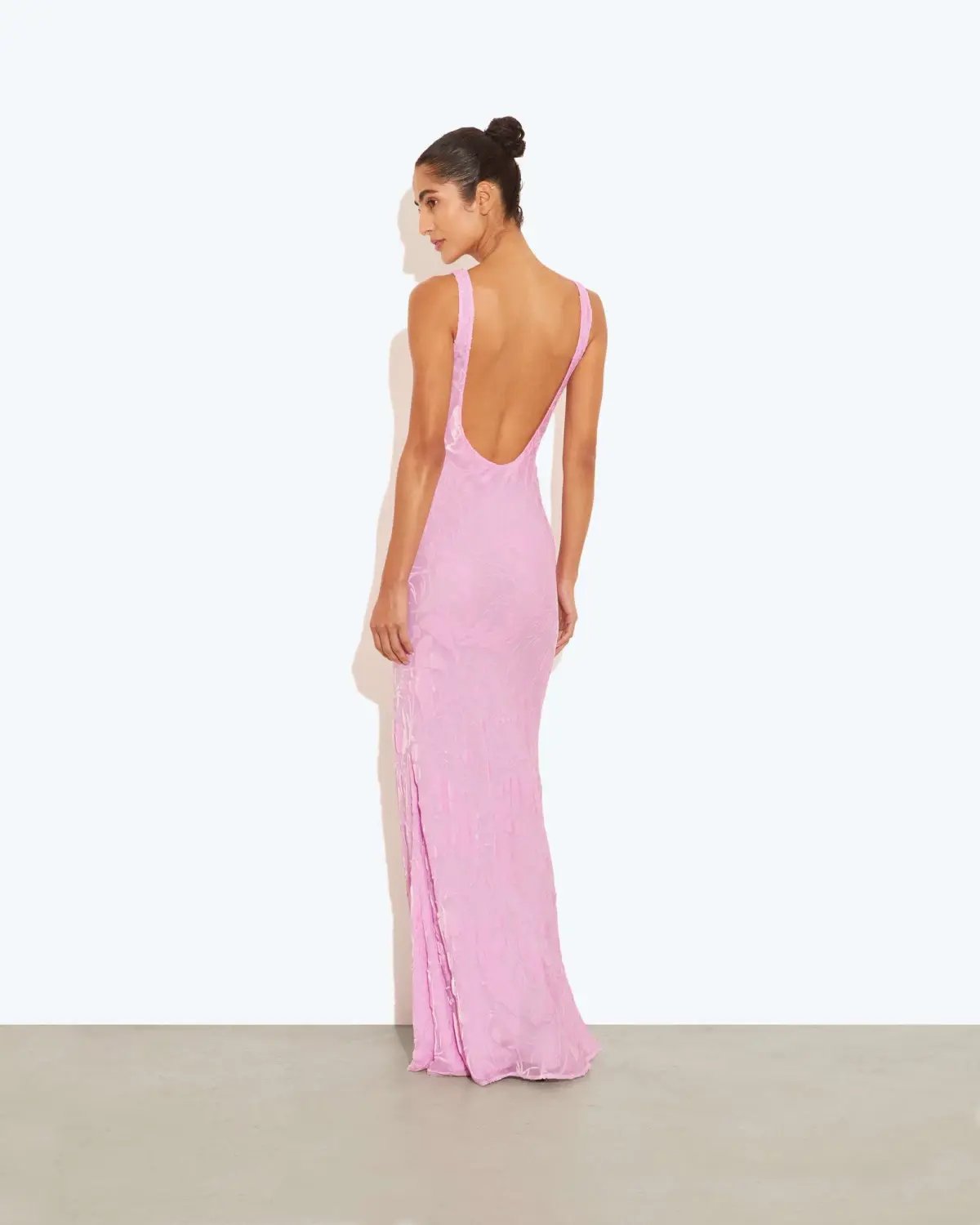Rat and Boa Amaris Gown in Pink Size XS photo 3