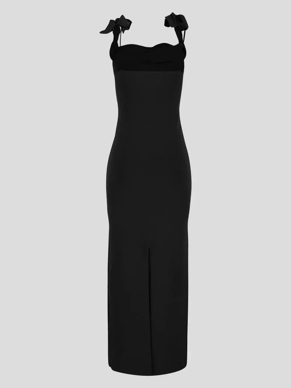 Jacquemus Knit Gown Black Size 10 photo 4