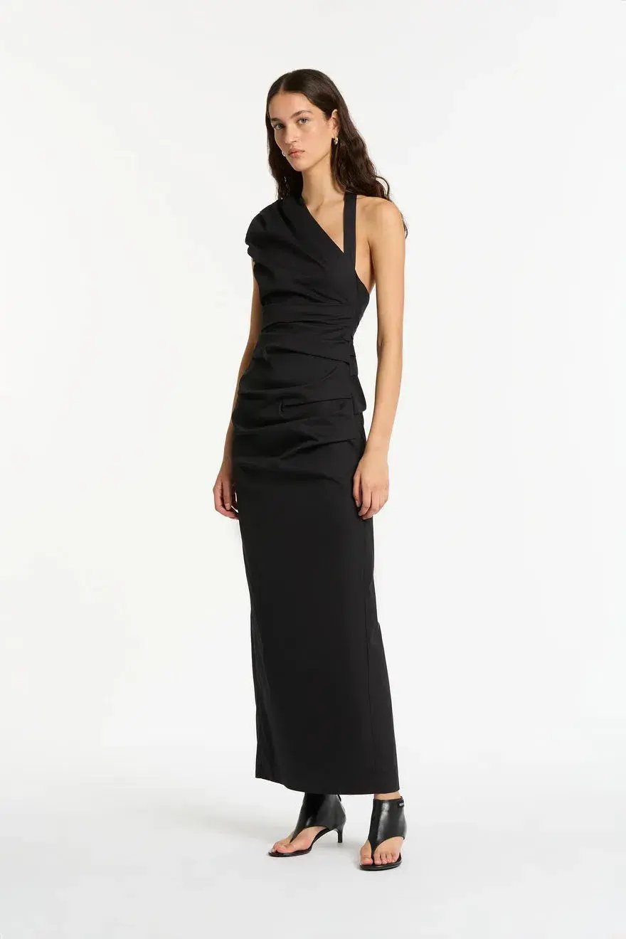 Sir the Label Giacomo Dress Black Size 8 photo 3