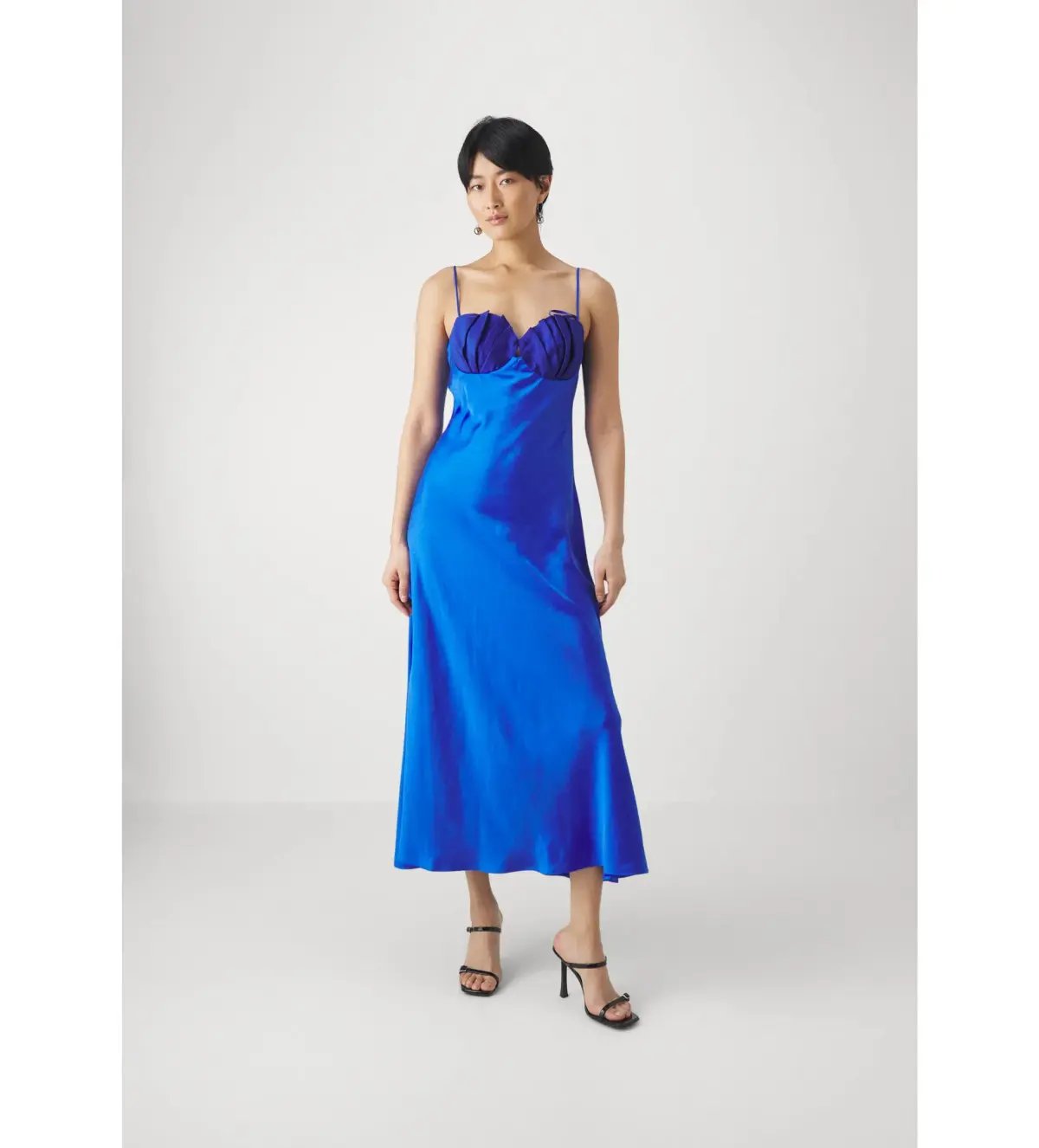 Rachel Gilbert Ryder Dress Saphire Size 12 photo 3
