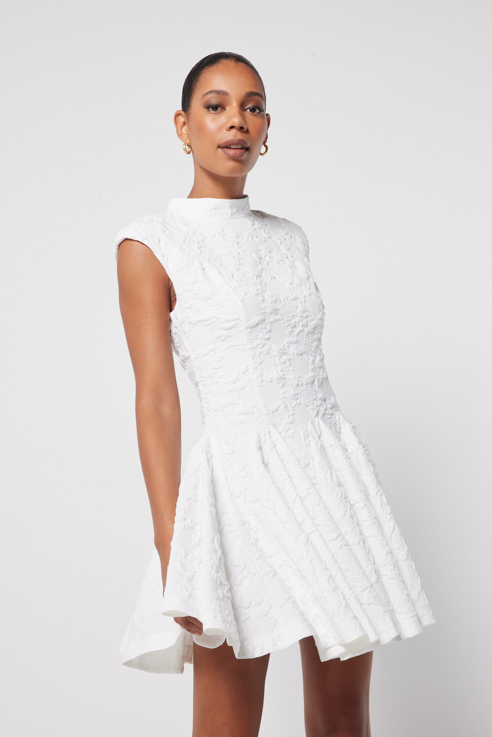 ELLIATT VILLANDRY DRESS - WHITE photo 10