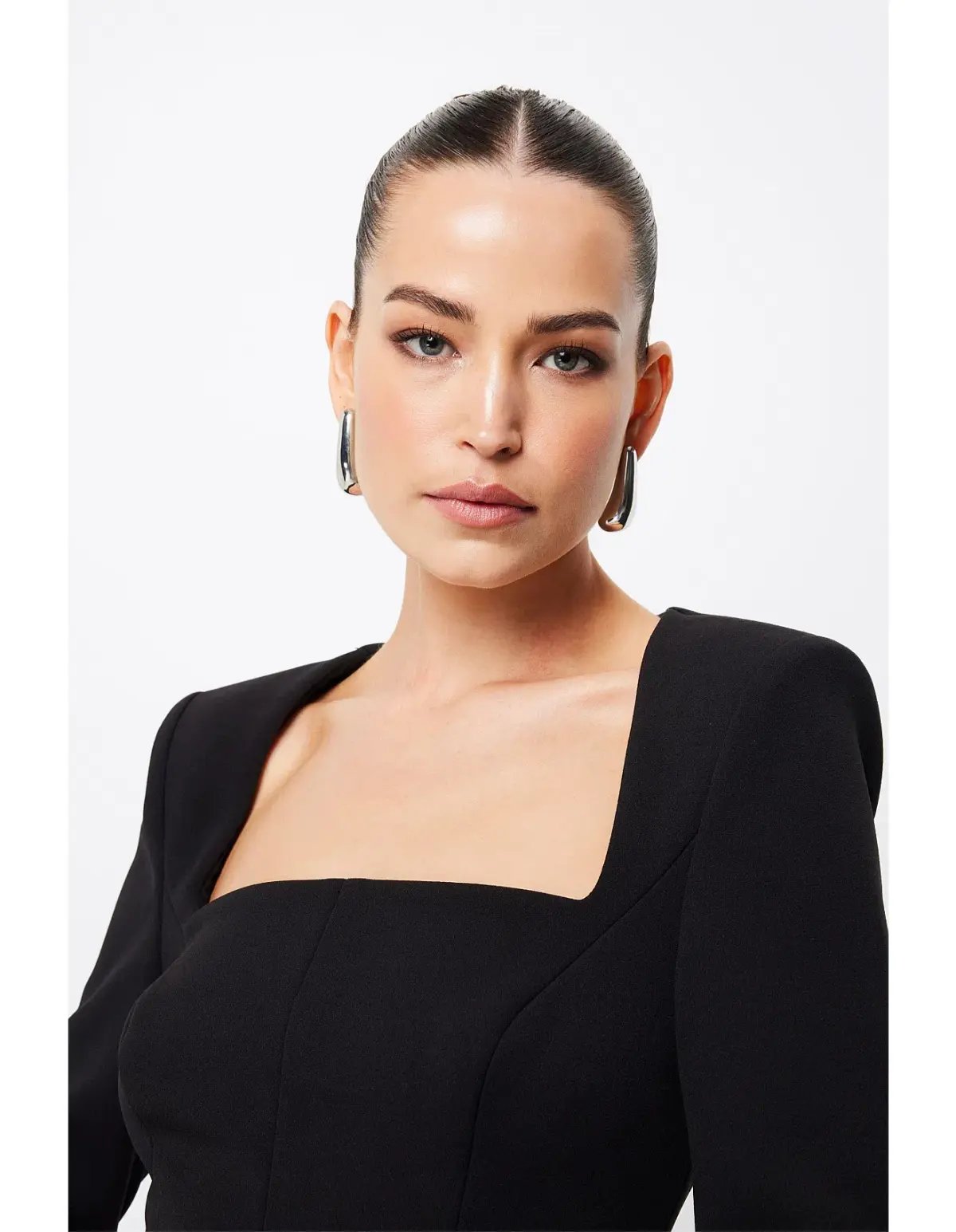 Mossman Origin Mini Dress Black Size 8 photo 4