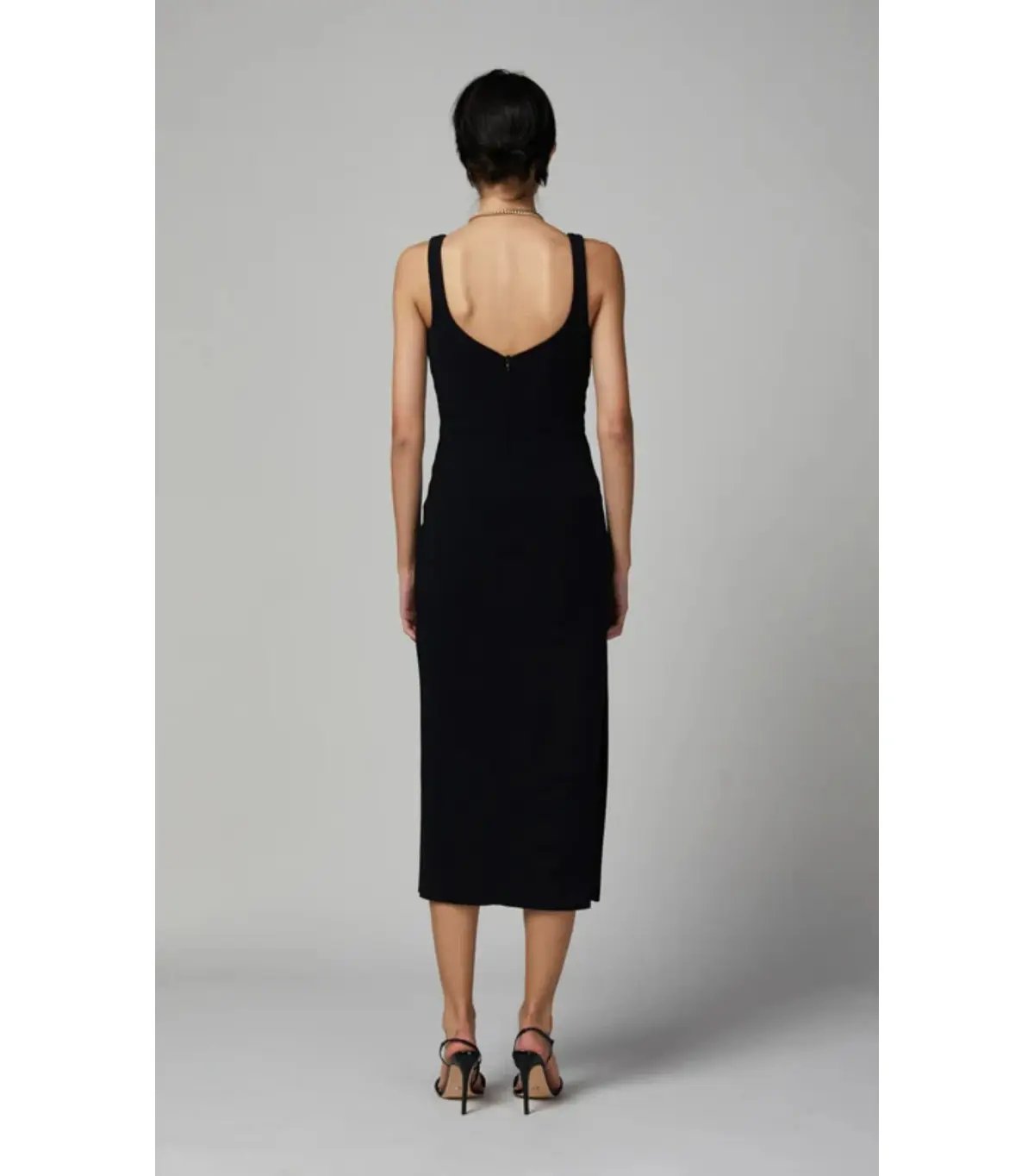 Bec & Bridge Joelle Midi Dress in Black Size AU 10 photo 3