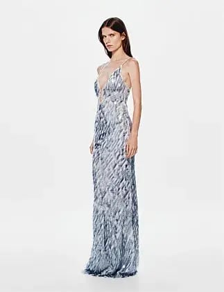 MISHA The Sapphire Maxi Dress Size 8/S photo 2