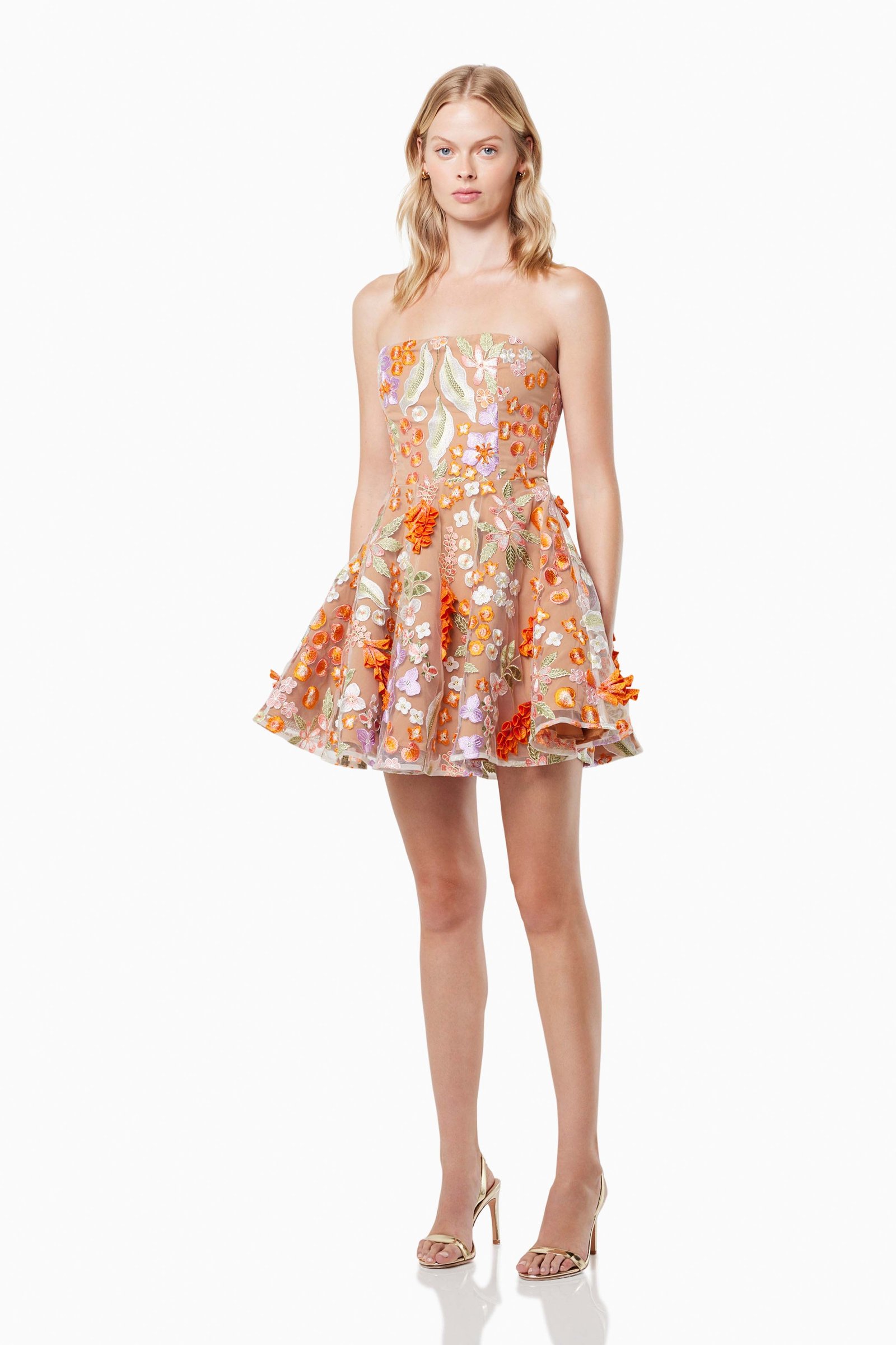 ELLIATT DISCOTHEQUE DRESS - MULTI photo 3
