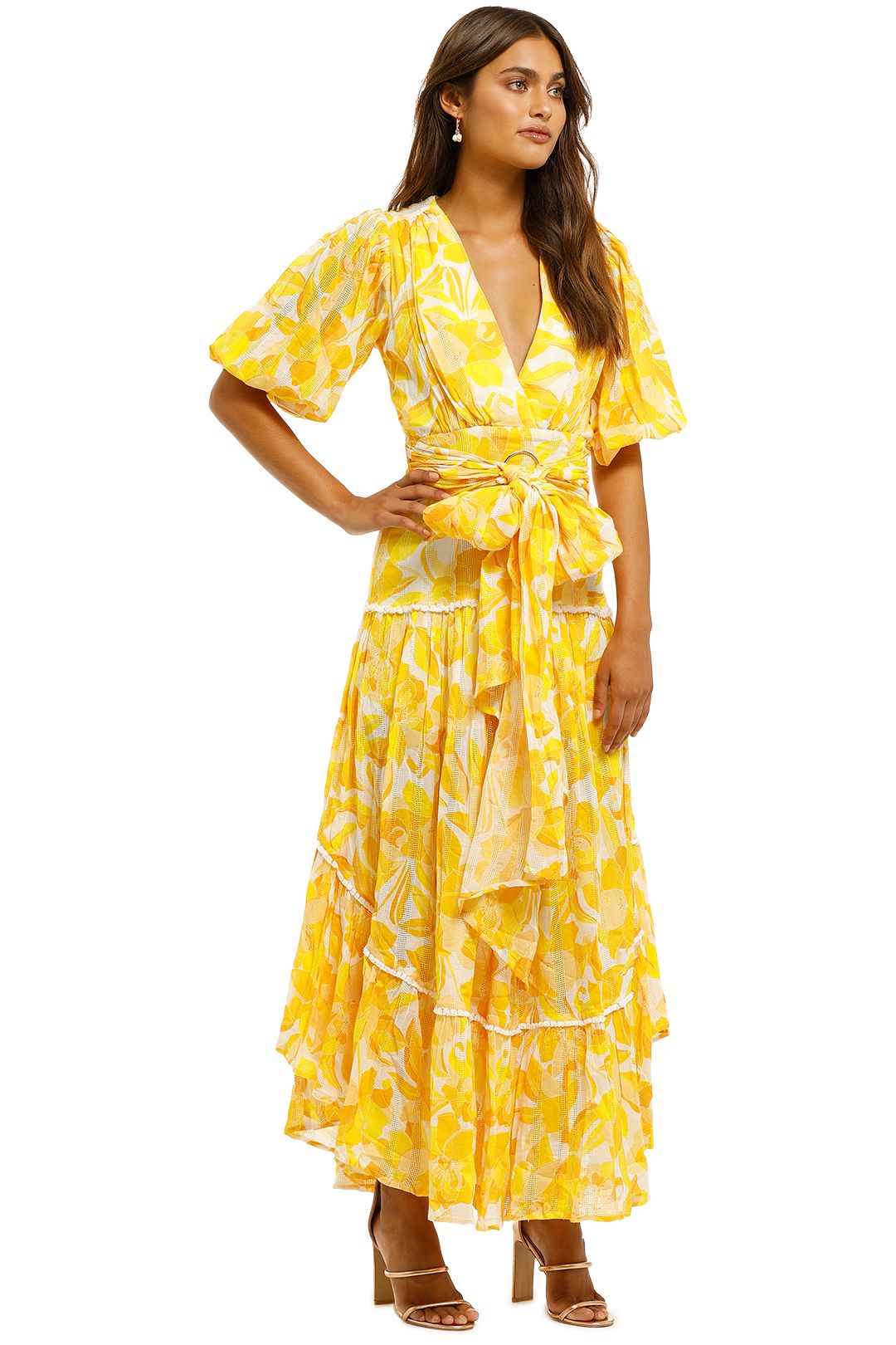 Isla Dress - Golden Floral photo 2