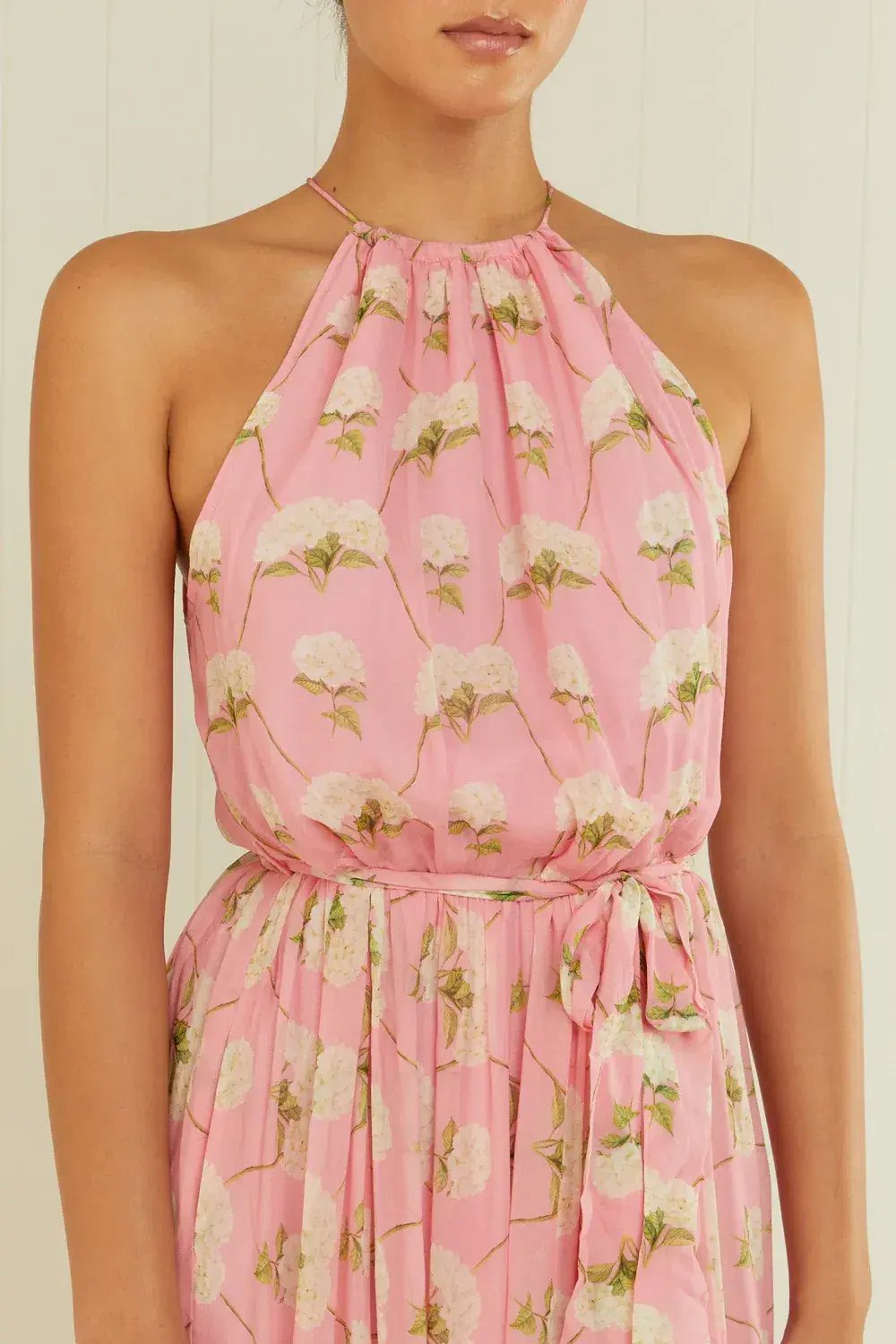 Palm Noosa Bluebell Dress in Pink Diamond Hydrangea Size 8 photo 4