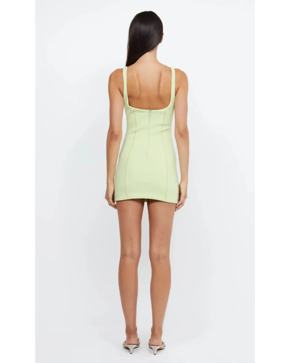 Bec & Bridge Zoe Mini Dress Lime Size AU 6 photo 3