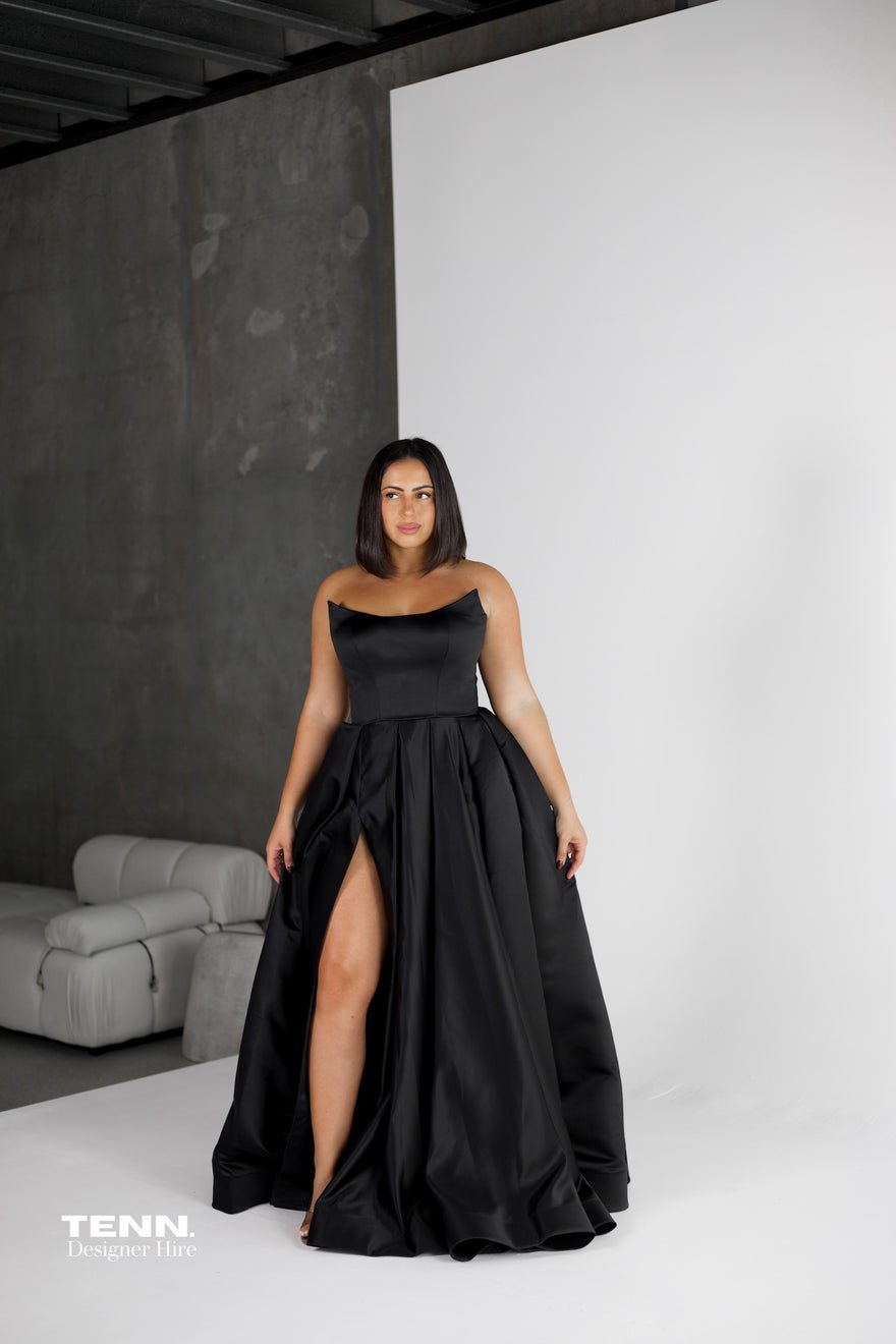Lia Stublla Alessia Gown - Black photo 3