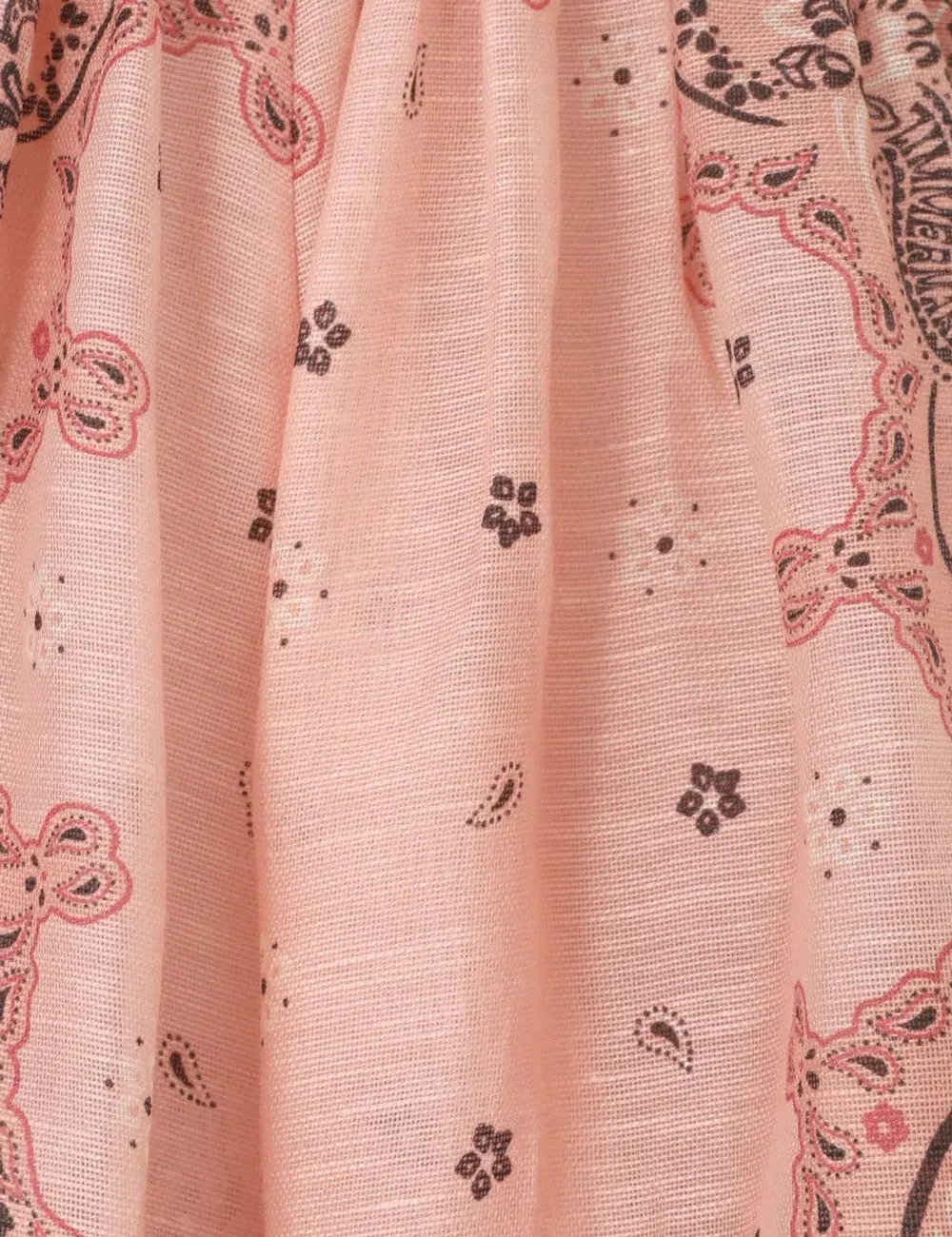Zimmermann Matchmaker Structured Mini Dress Pink Bandana Size 0 / AU 8 photo 5