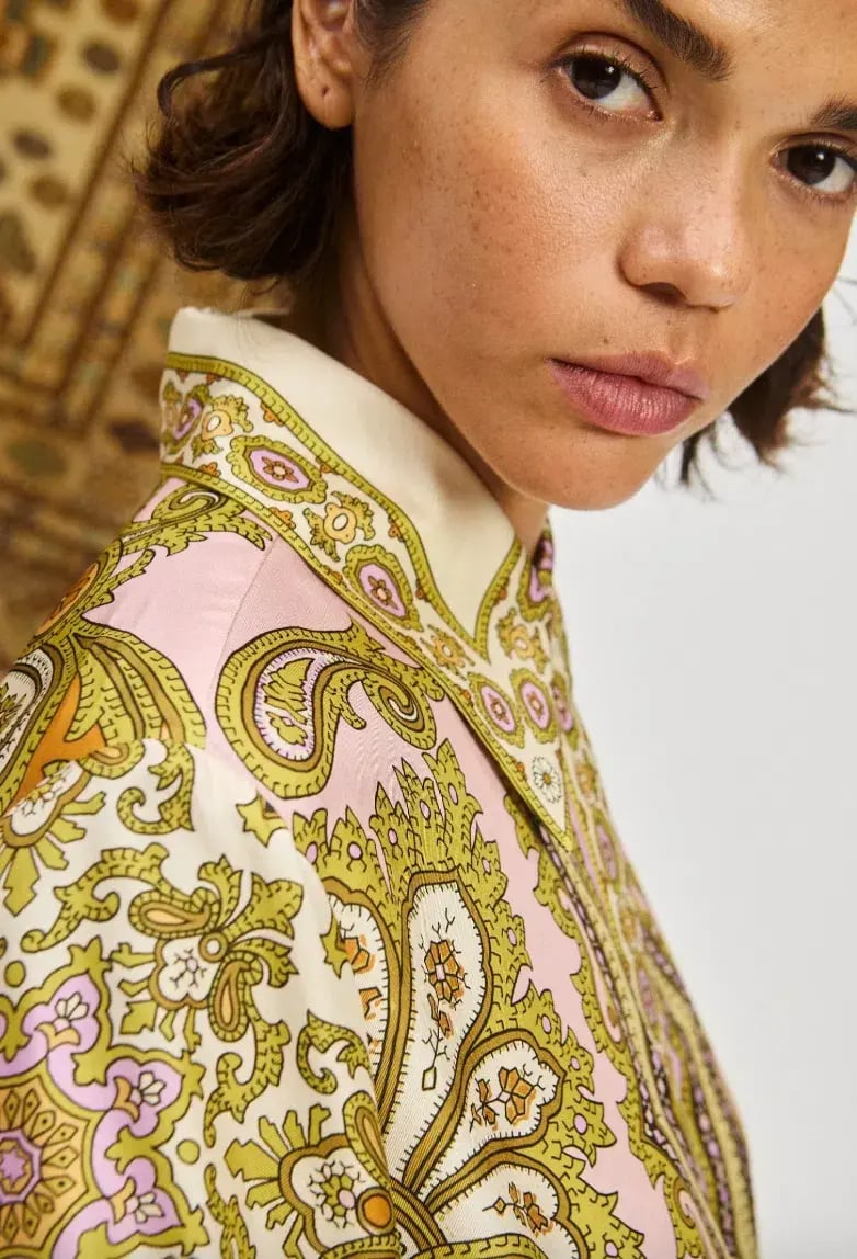 Alemais Clemenza Silk Shirtdress Size 14 photo 3