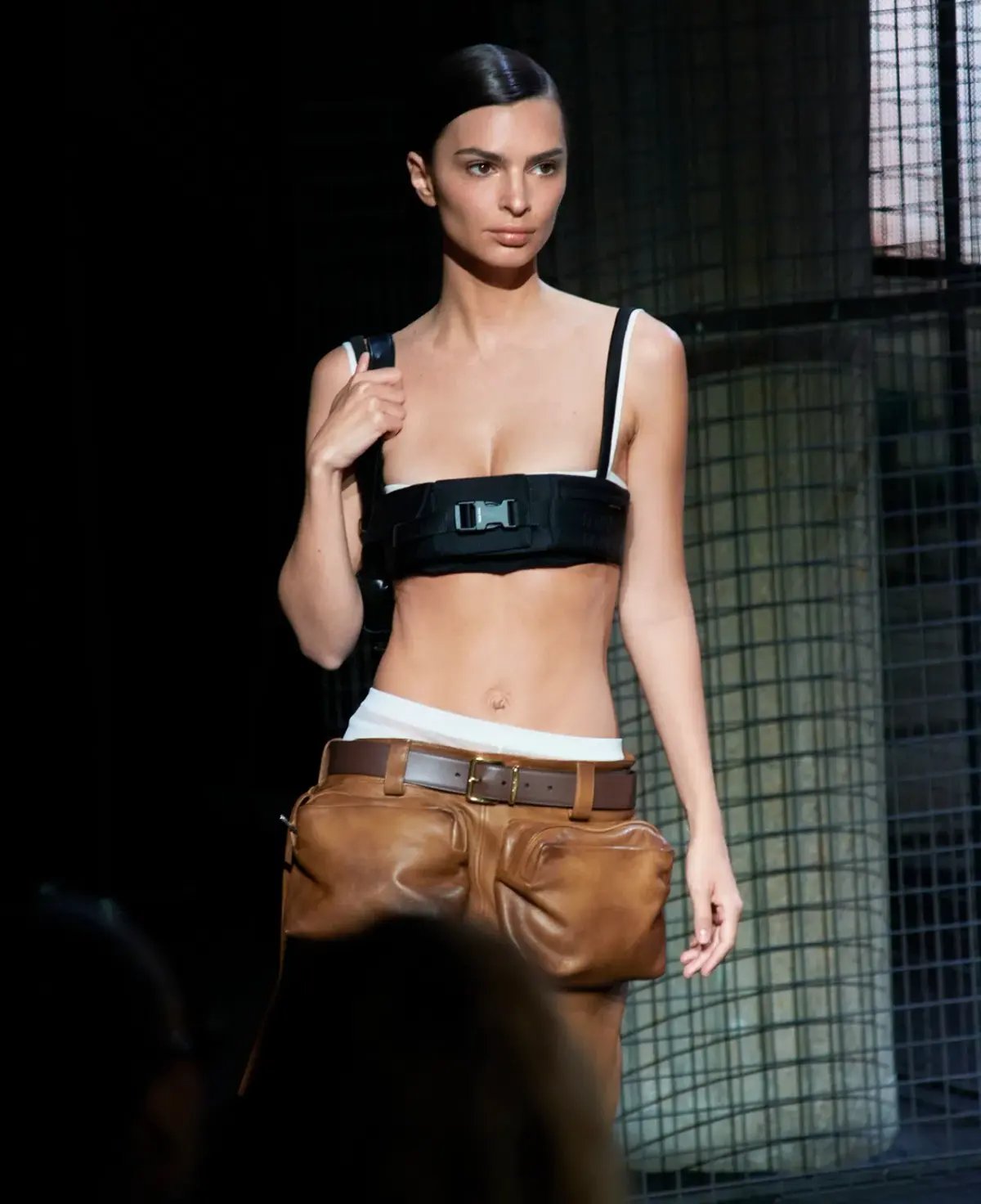 Miu Miu Radzimir Bralette Top Black Size 36 / AU 4 photo 3