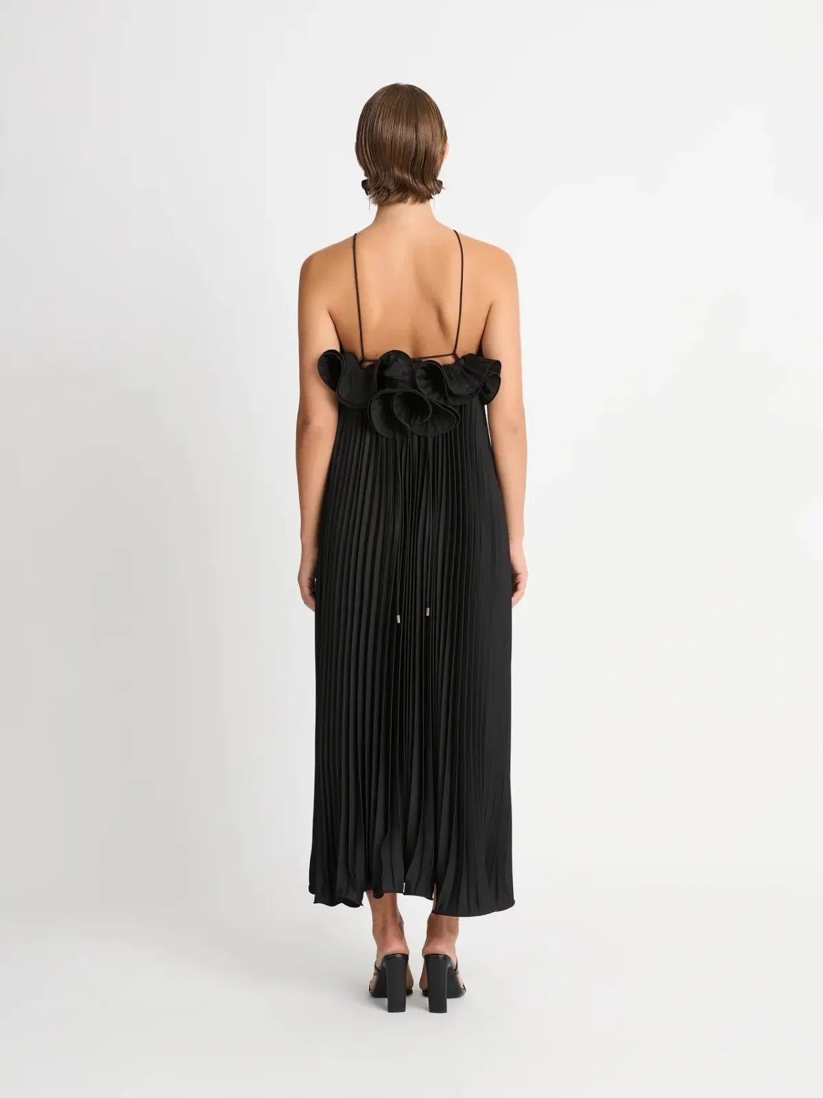 Sheike Eliza Maxi Dress Black Size 8 photo 3