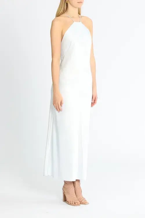 Significant Other Vienna Midi Dress Blue Size 12 photo 2