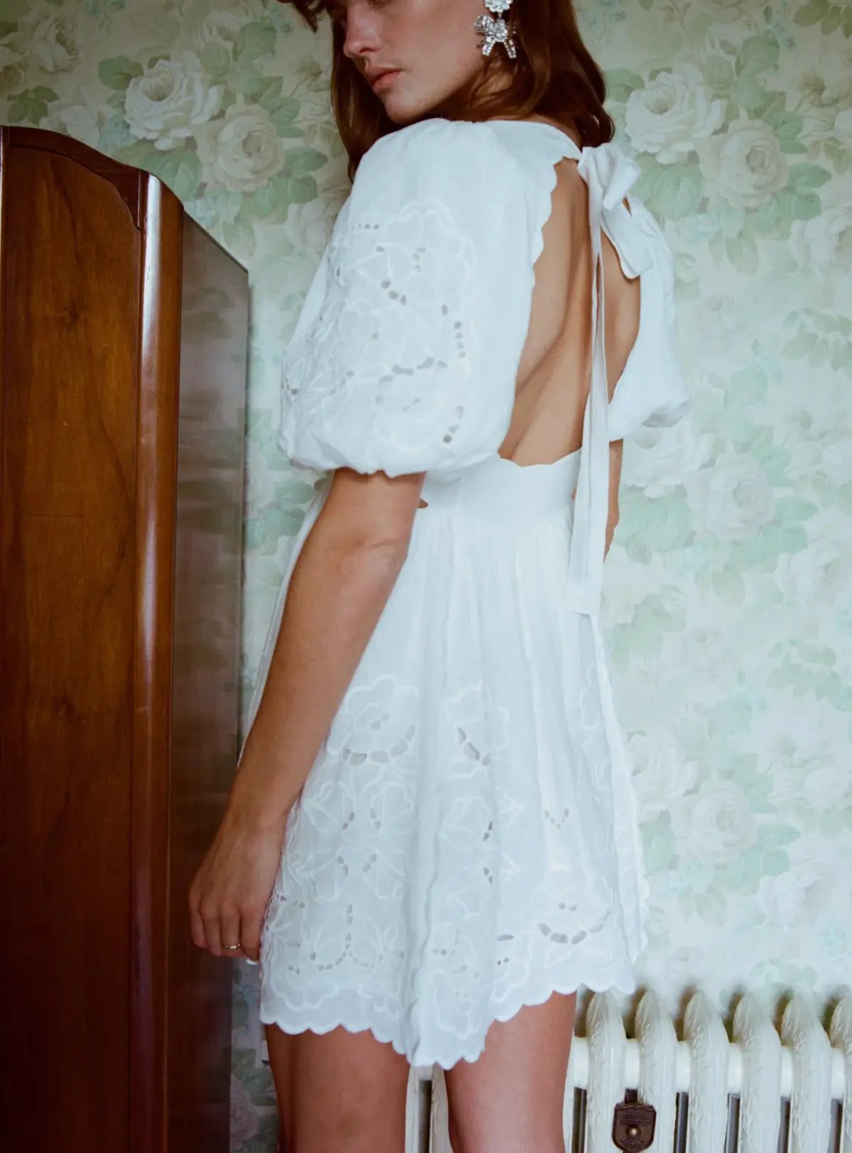 Lovaan Liberty Dress White Size 10 photo 2