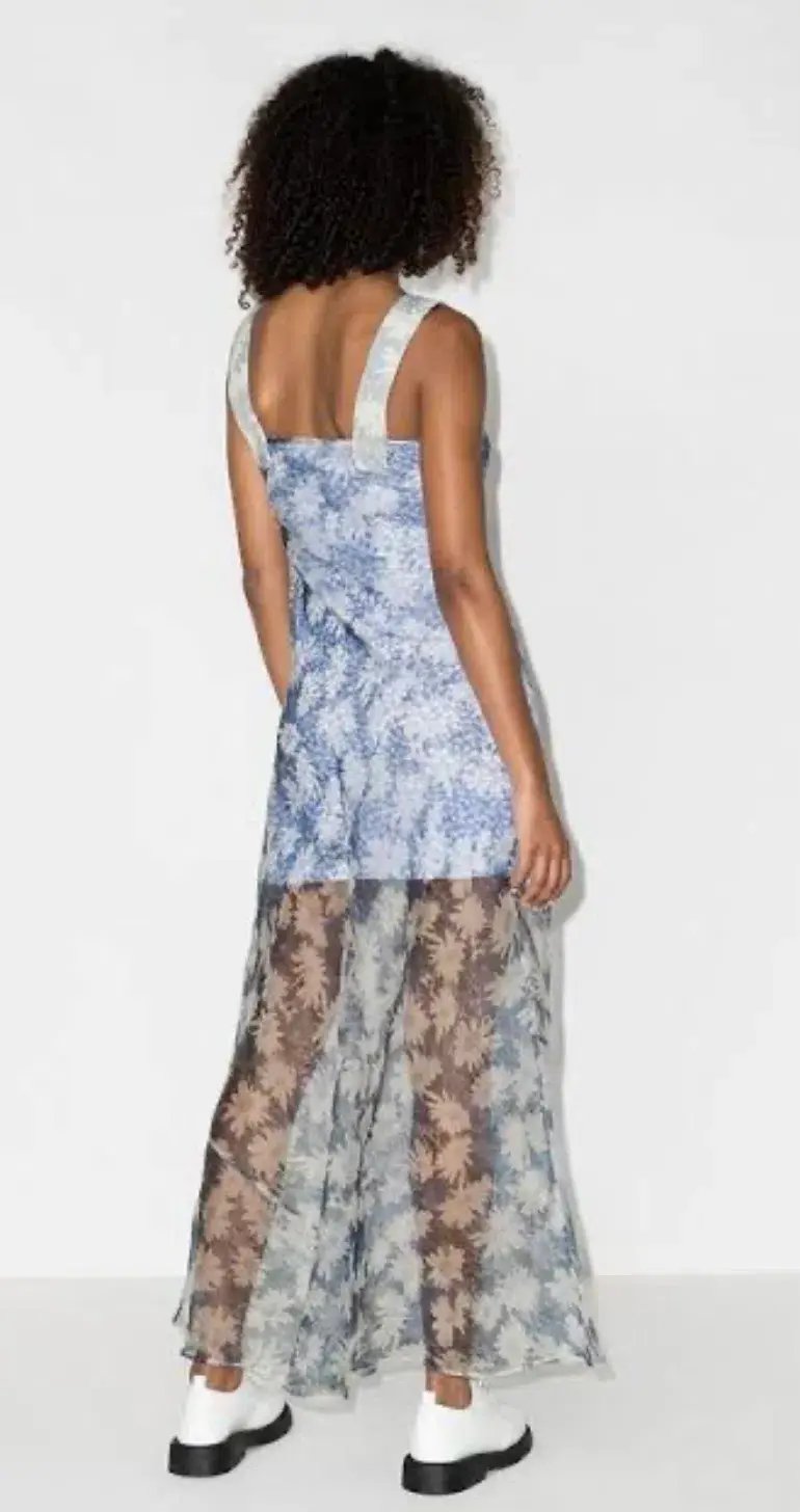 Sir The Label Anais Maxi Dress Blue Size 2/Au 10 photo 2