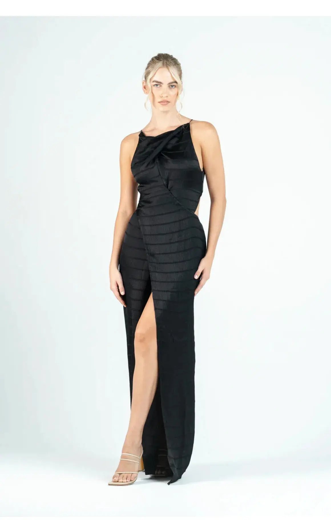 One Fell Swoop Cult Maxi Dress in Raven Size 6 photo 4
