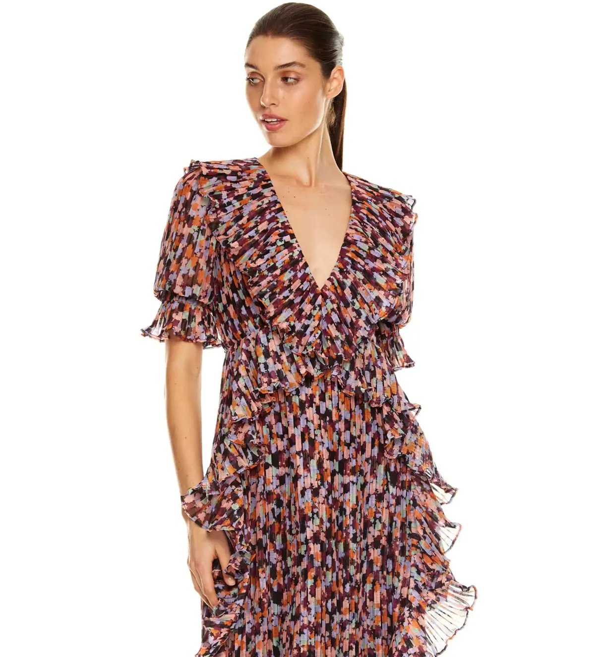Talulah Sweet Sugar Midi Dress in Floral Size 6 photo 4