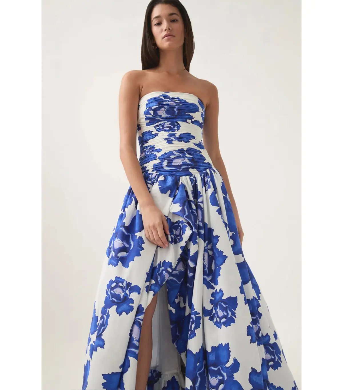 Aje Behold Maxi Dress in Boldly Booming Cobalt Size AU 8 photo 2