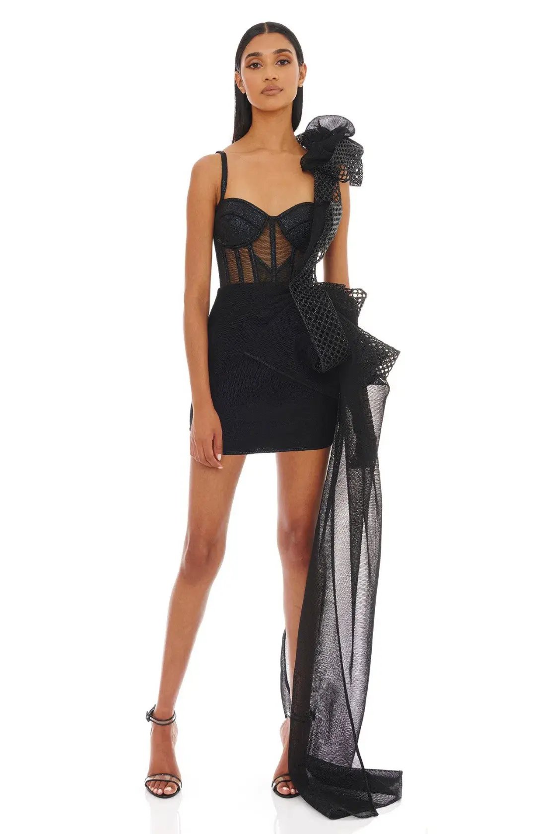 Eliya the Label Cheyanne Dress Black Size 6 photo 3