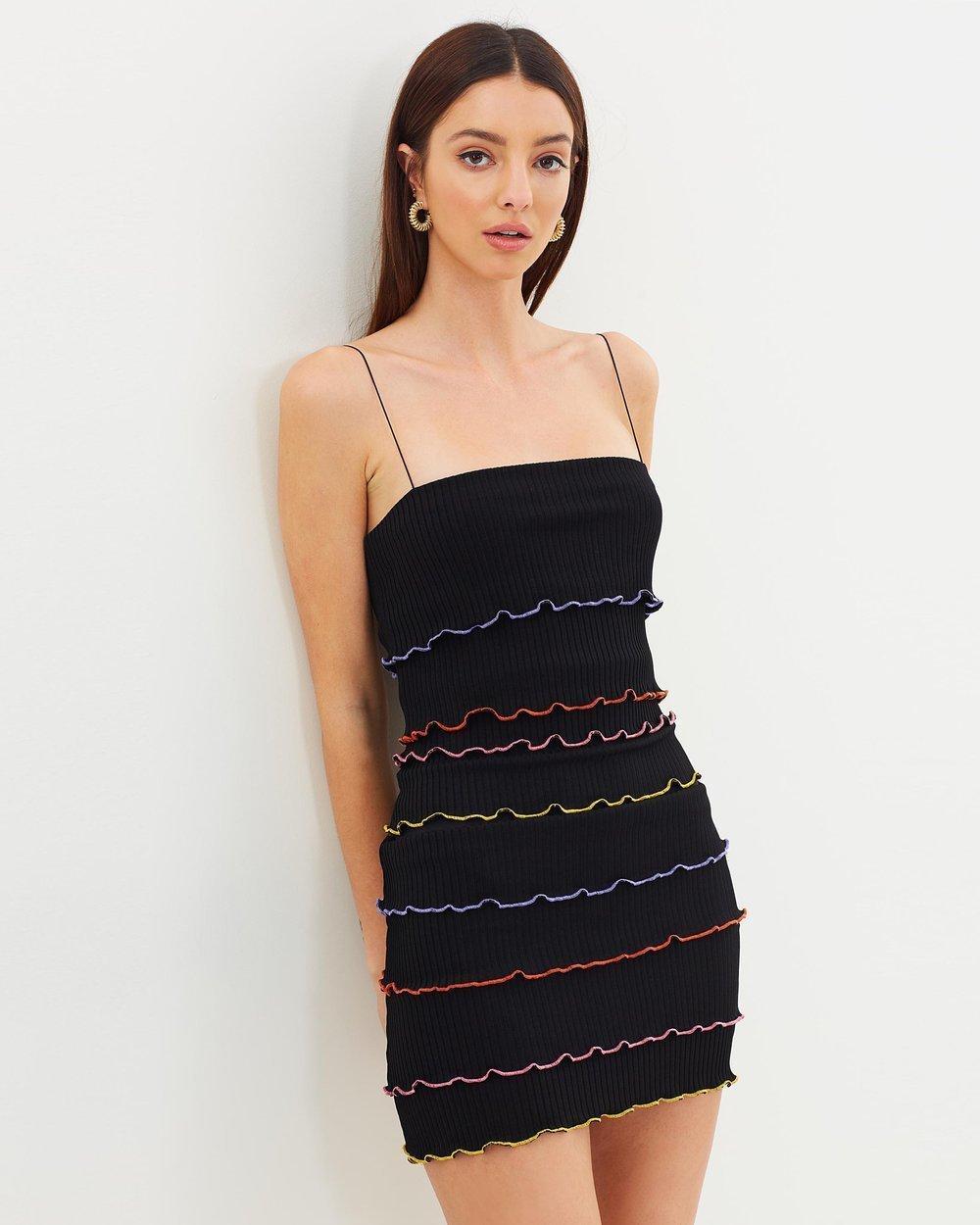 Bec & Bridge La Bamba Mini Dress Black Size AU 8 photo 2