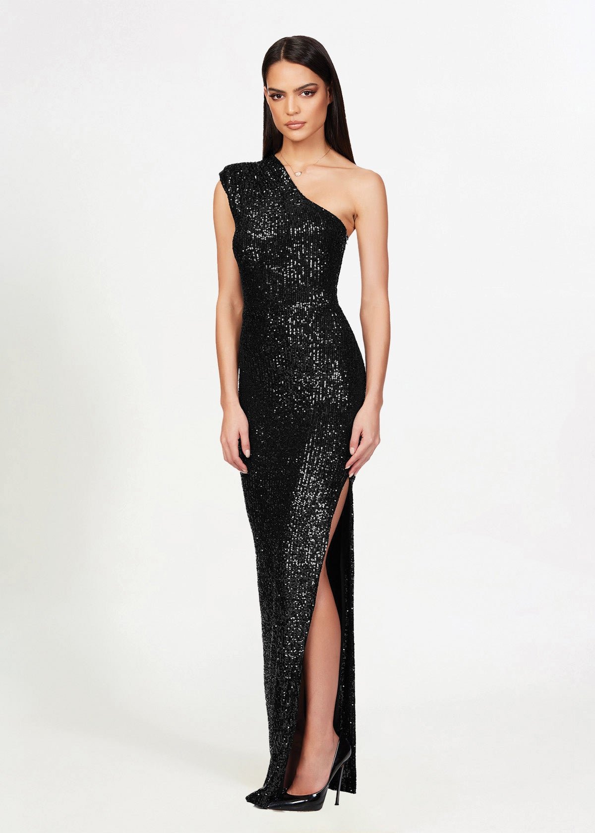 Veda Gown in Black photo 2