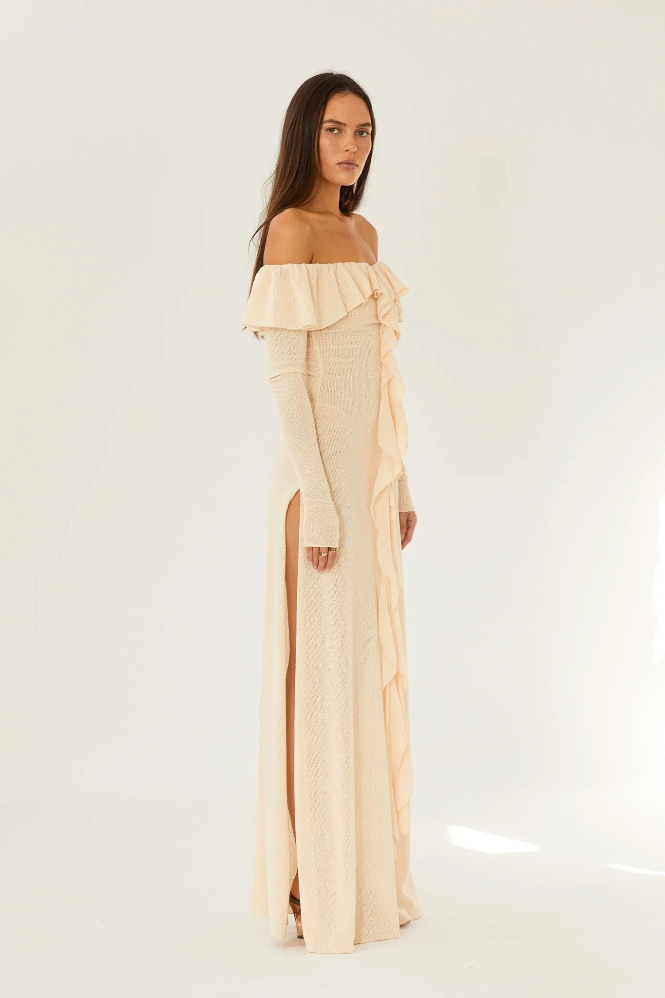 ARCINA ORI MILA DRESS - BUTTER CREAM photo 4