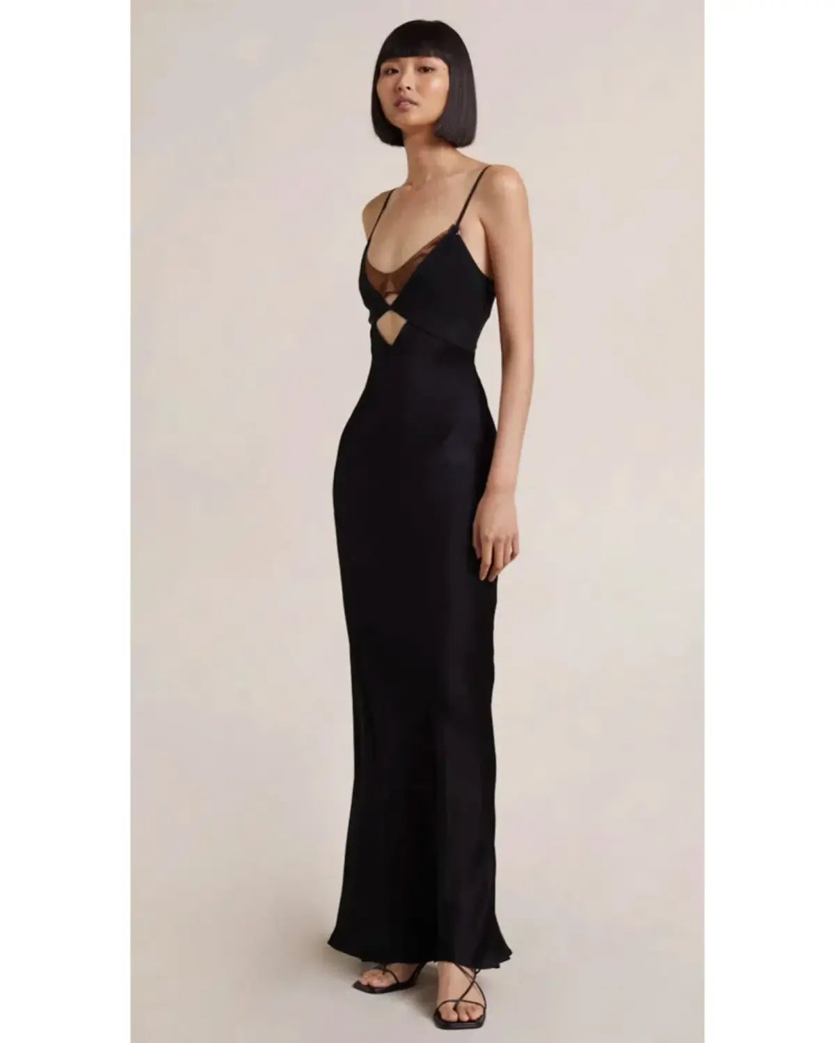 Bec & Bridge Heather Maxi Dress Black Size AU 8 photo 2